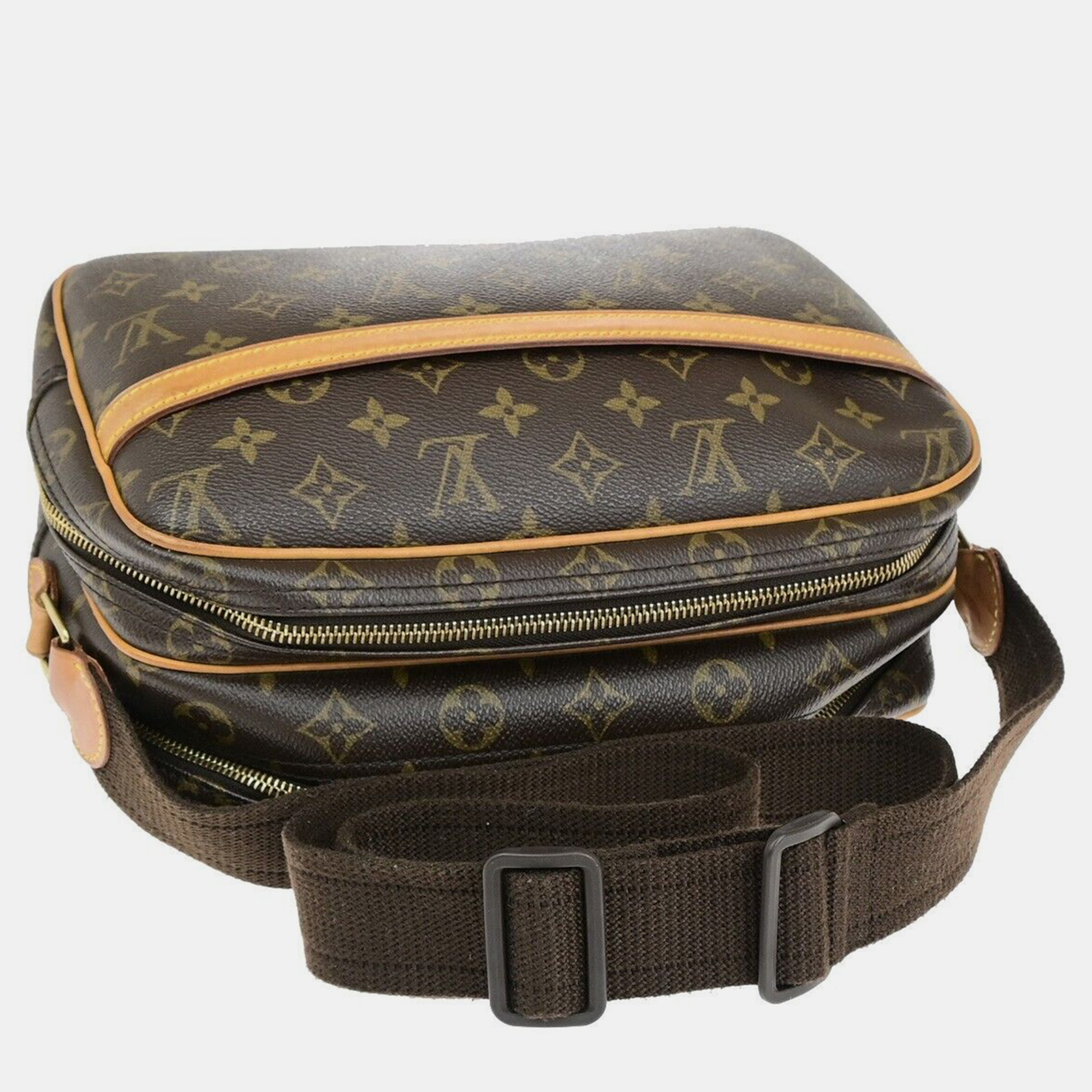 Louis Vuitton Brown Canvas Reporter PM Shoulder Bag