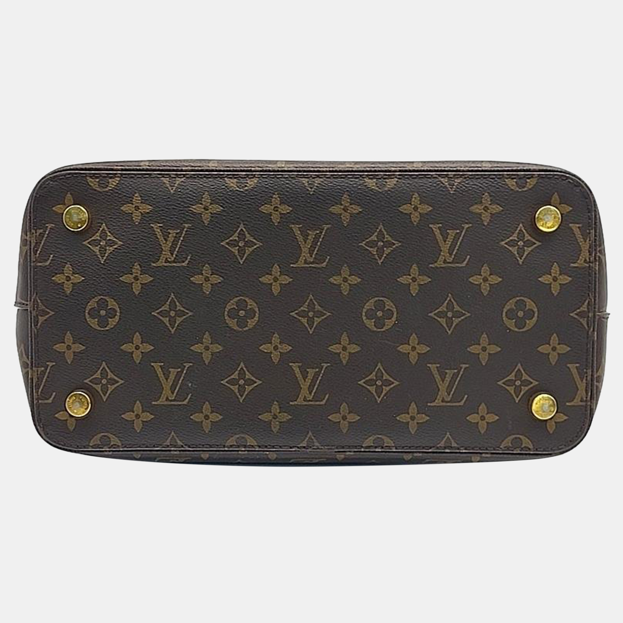 Louis Vuitton Brown Monogram Canvas Locket MM Satchel Bag