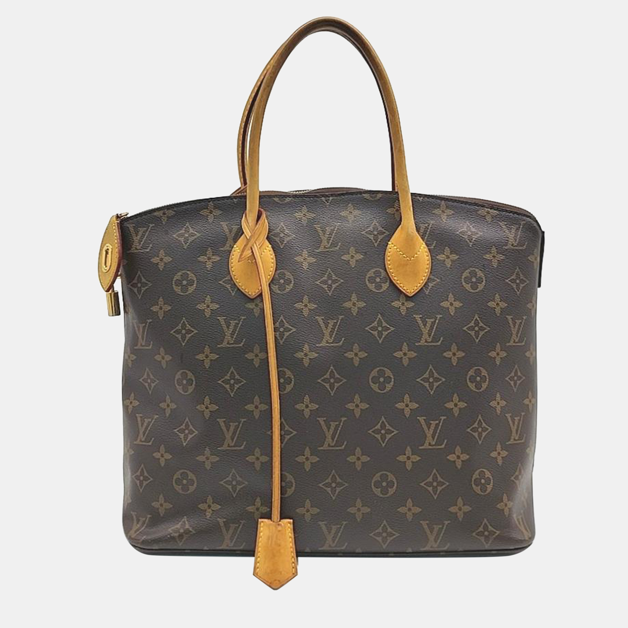 Louis Vuitton Brown Monogram Canvas Locket MM Satchel Bag