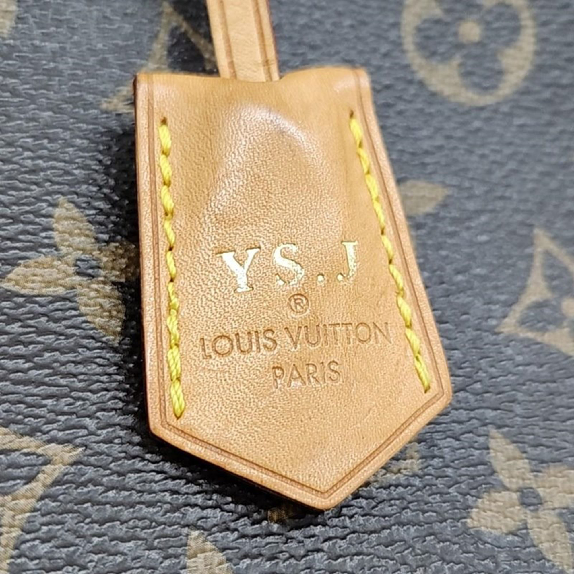 Louis Vuitton Brown Monogram Canvas Montaigne GM Satchel Bag