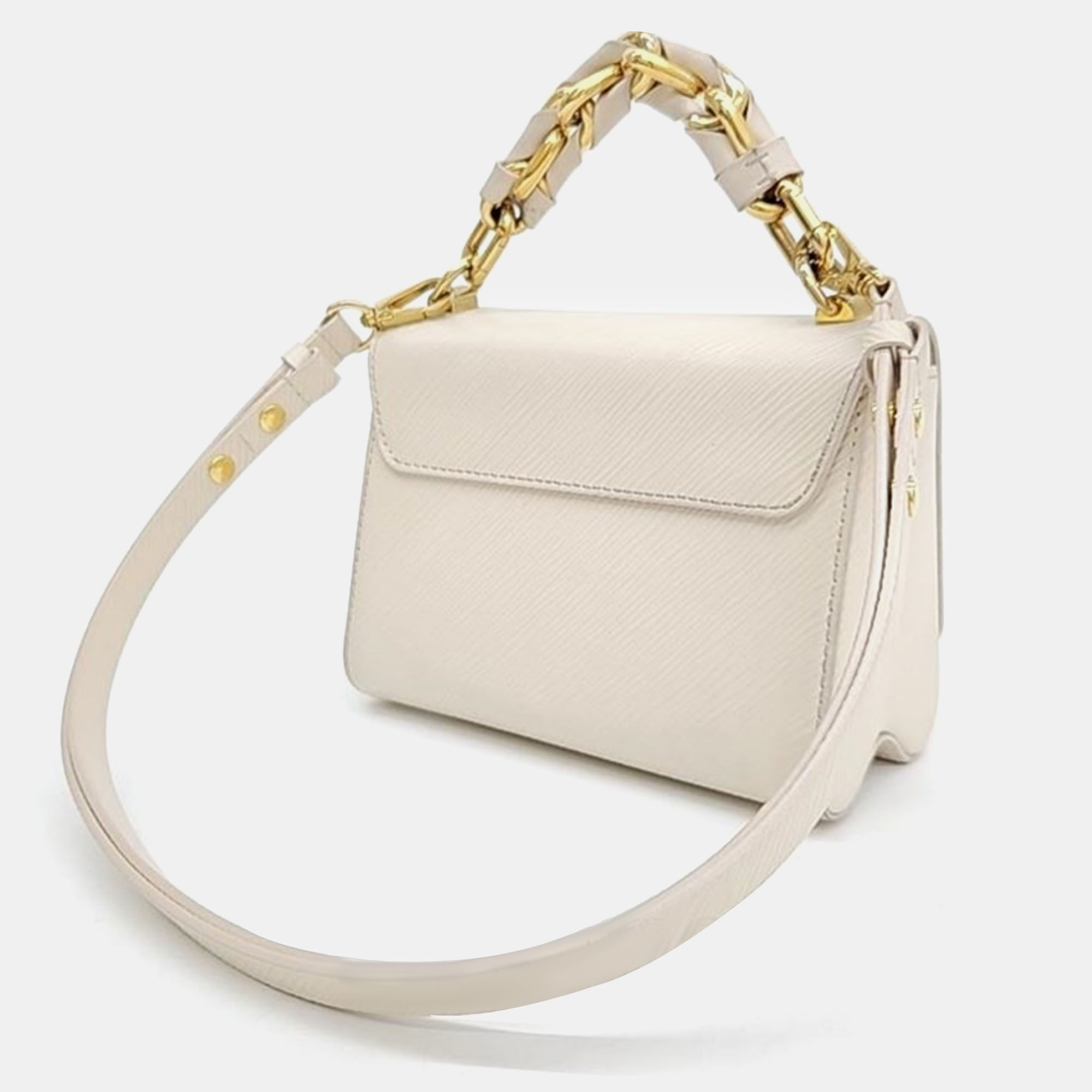 Louis Vuitton Cream Epi Twist PM Shoulder Bag