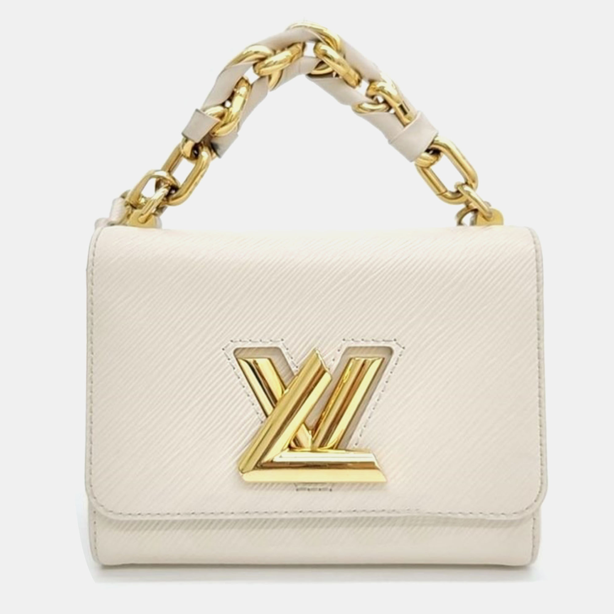 Louis Vuitton Cream Epi Twist PM Shoulder Bag