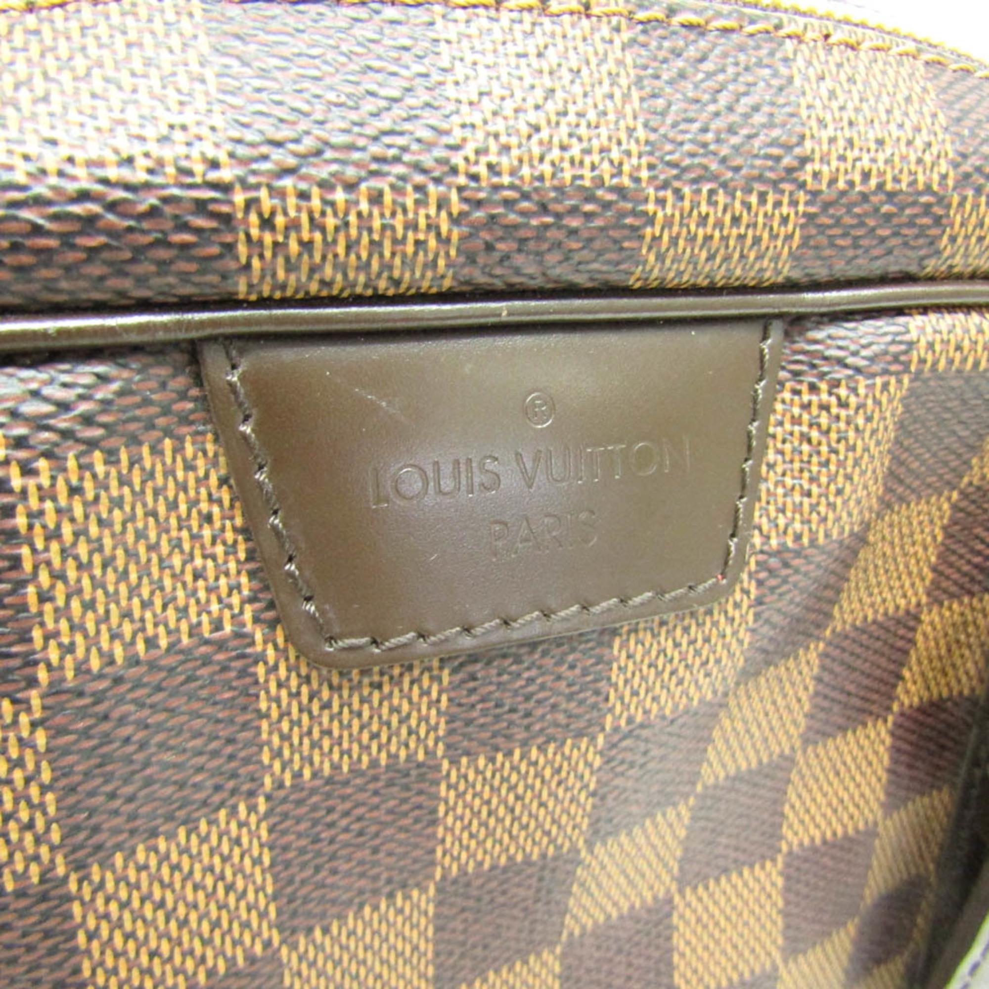 Louis Vuitton Brown Damier Ebene Canvas Rivington GM Satchel