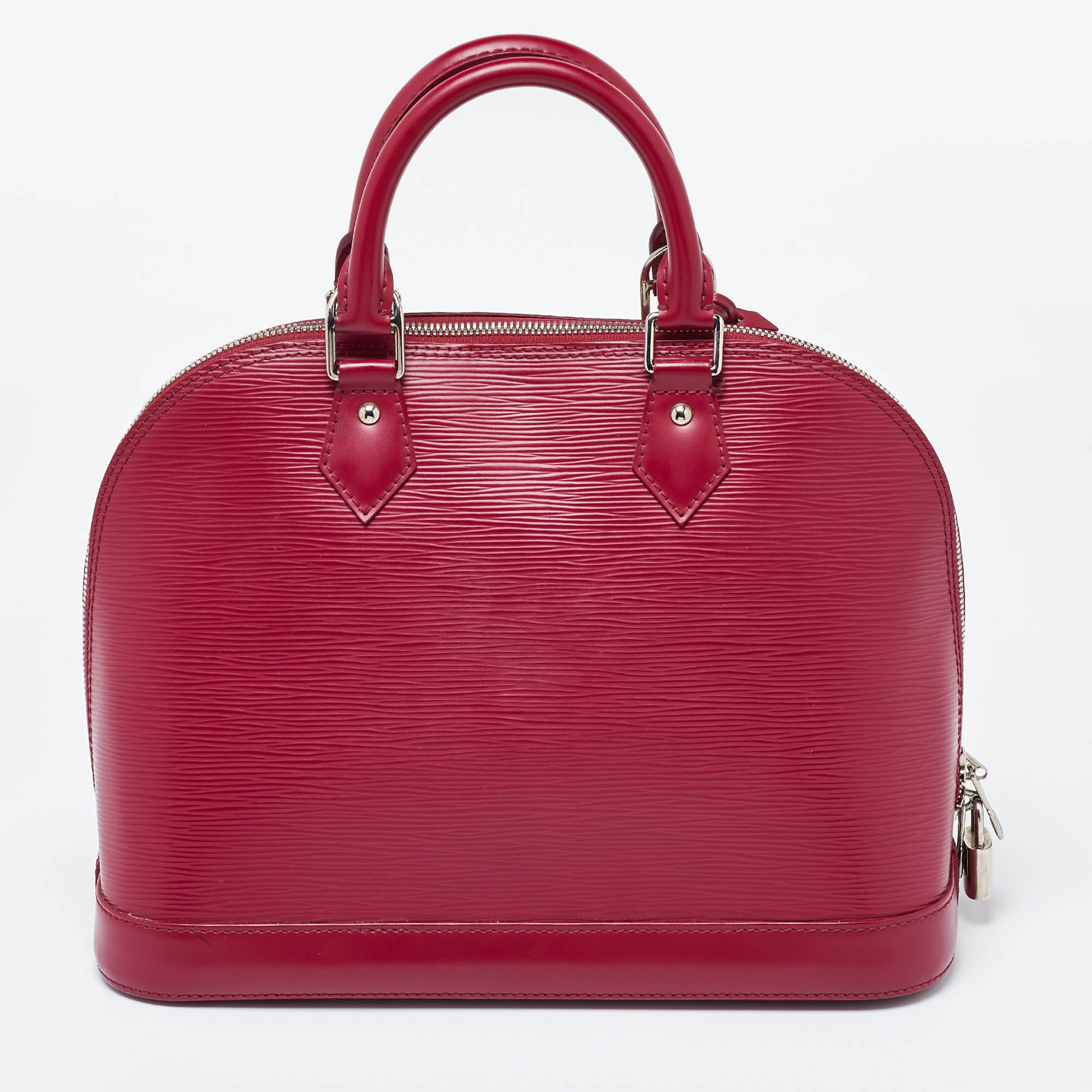 Louis Vuitton Fuchsia Epi Leather Alma PM Bag