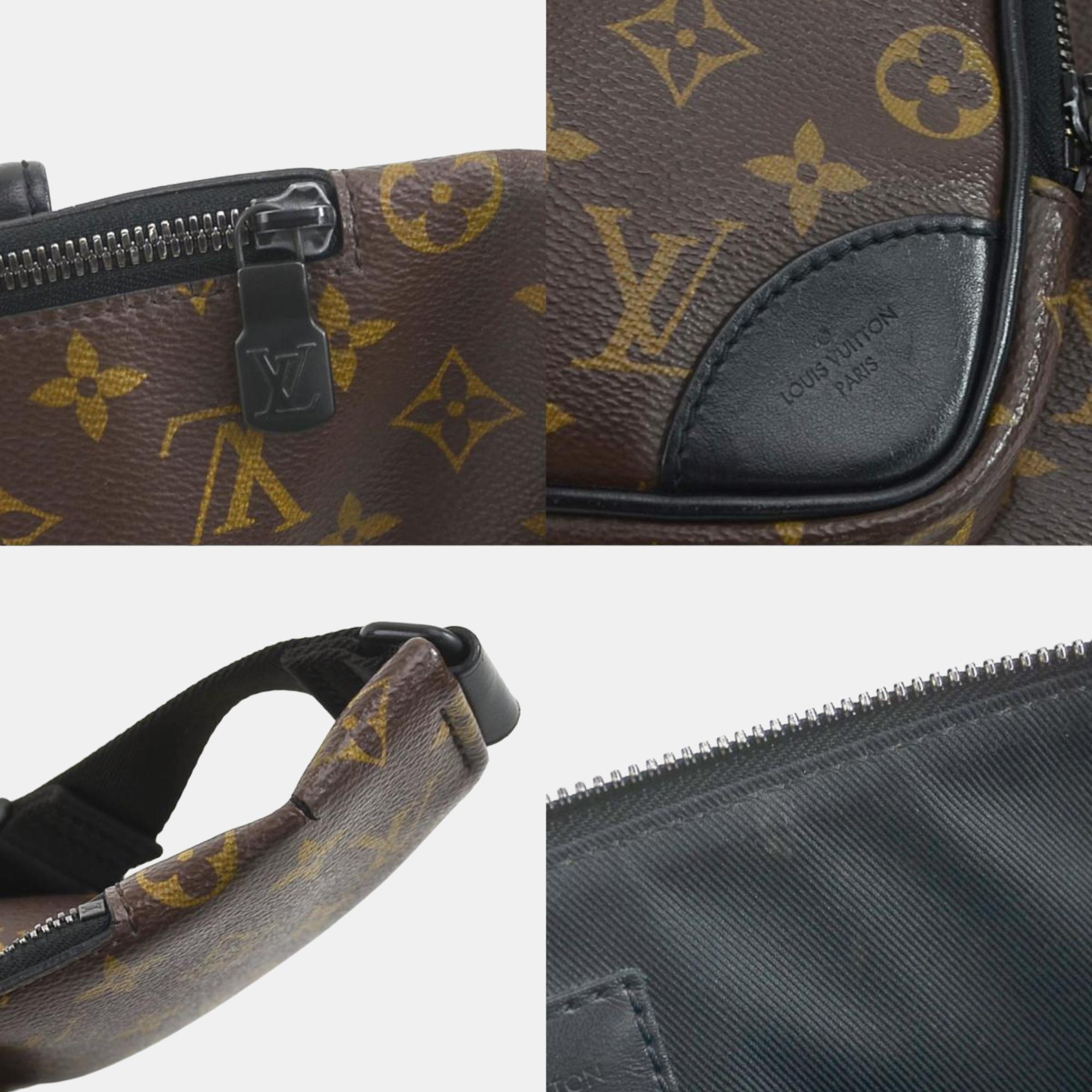 Louis Vuitton Brown Monogram Macassar Christopher Bumbag