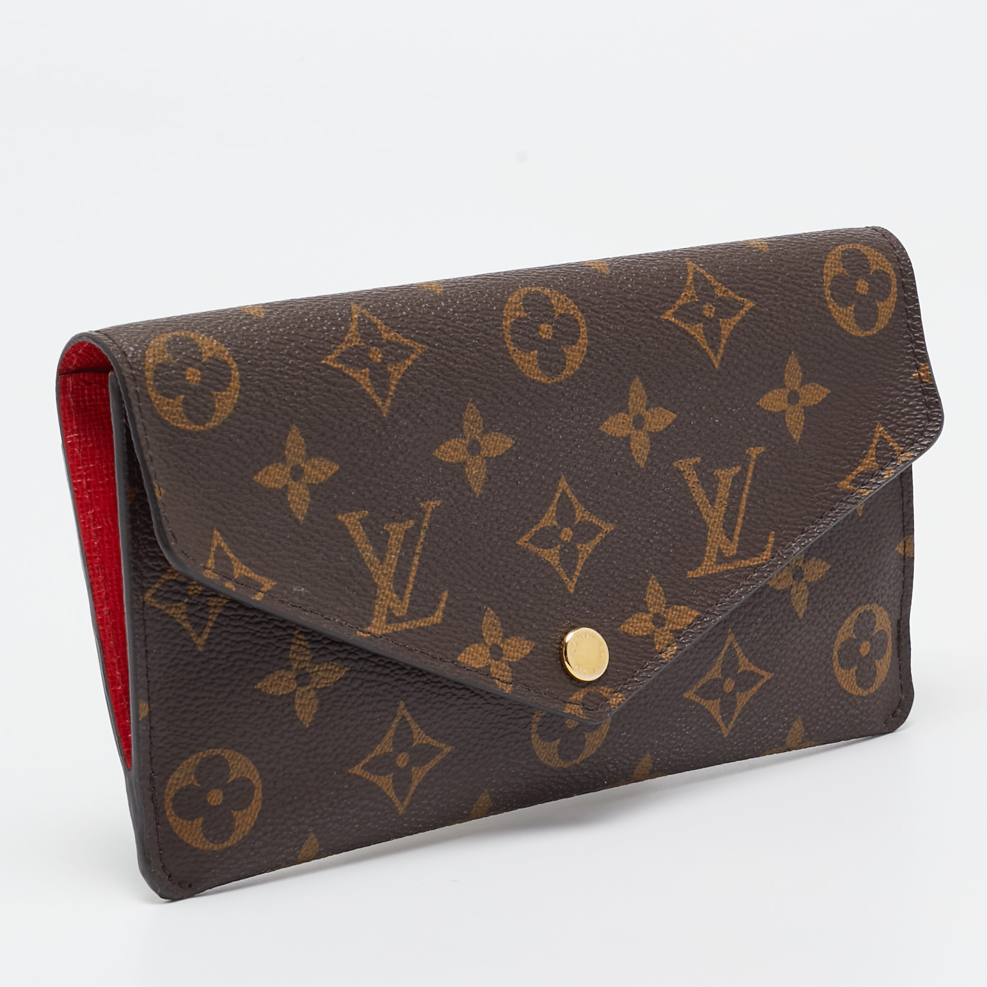 Louis Vuitton Monogram Canvas Sarah Wallet