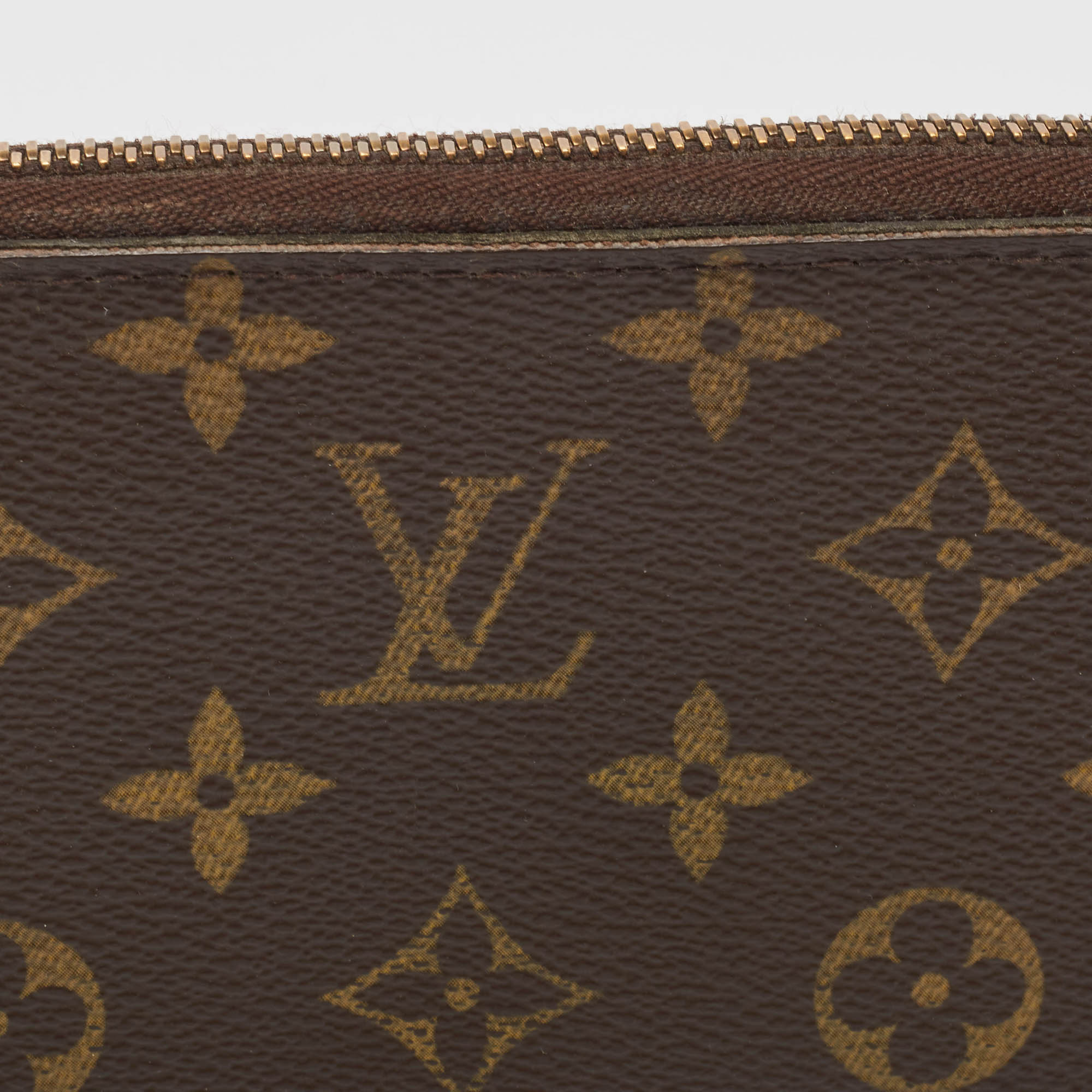 Louis Vuitton Monogram Canvas Zippy Wallet