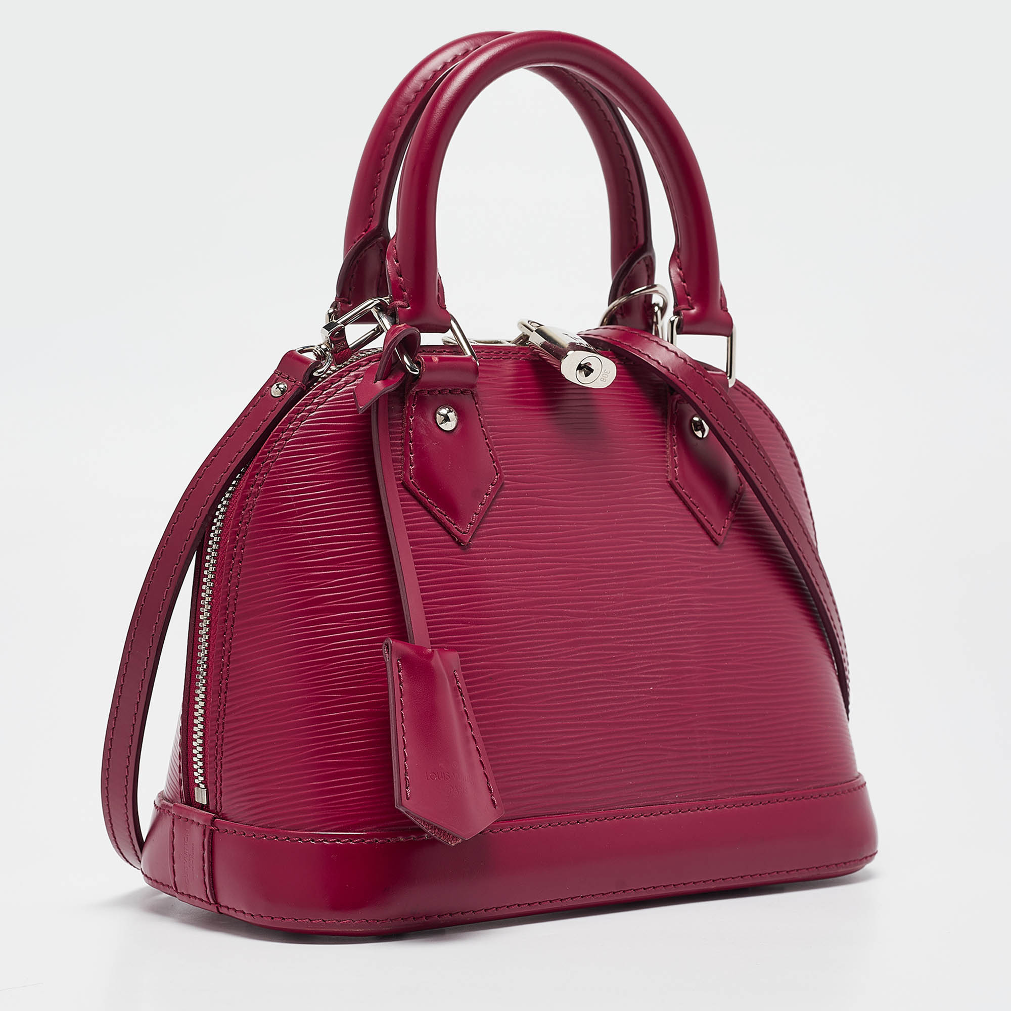 Louis Vuitton Fuchsia Epi Leather Alma BB Bag