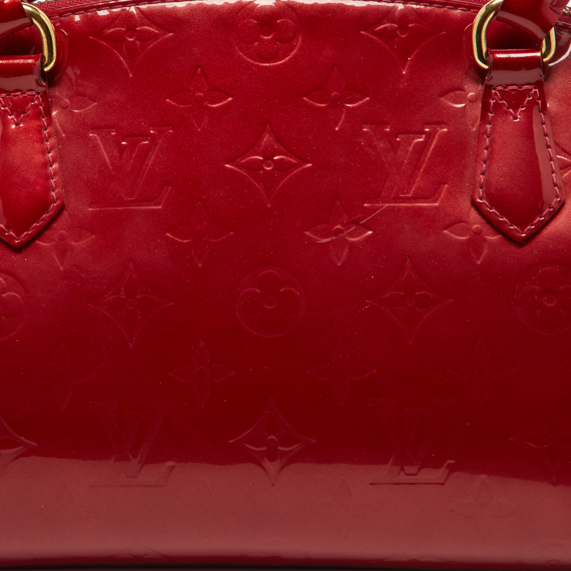 Louis Vuitton Pomme D’Amour Monogram Vernis Sherwood PM Bag