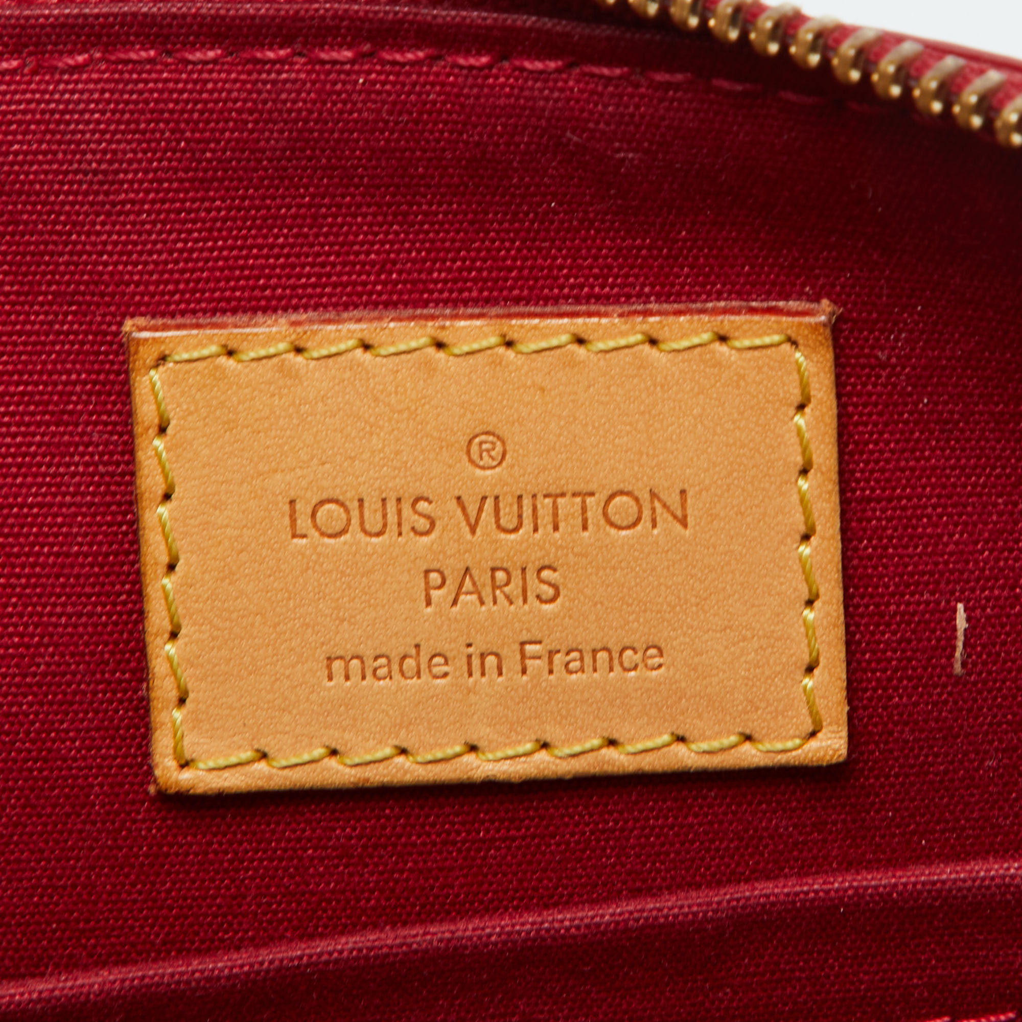 Louis Vuitton Pomme D’Amour Monogram Vernis Sherwood PM Bag