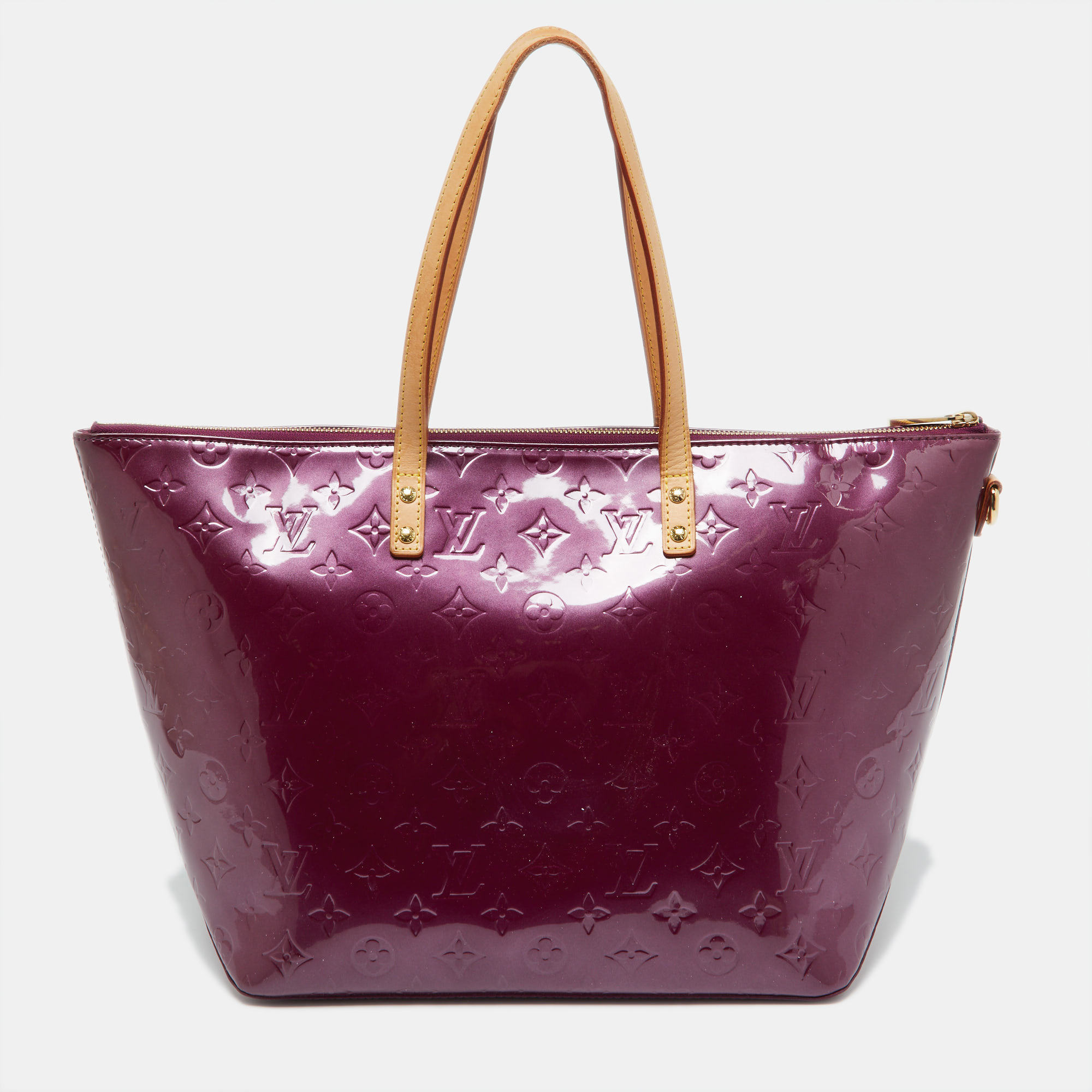 Louis Vuitton Violette Monogram Vernis Bellevue GM Bag