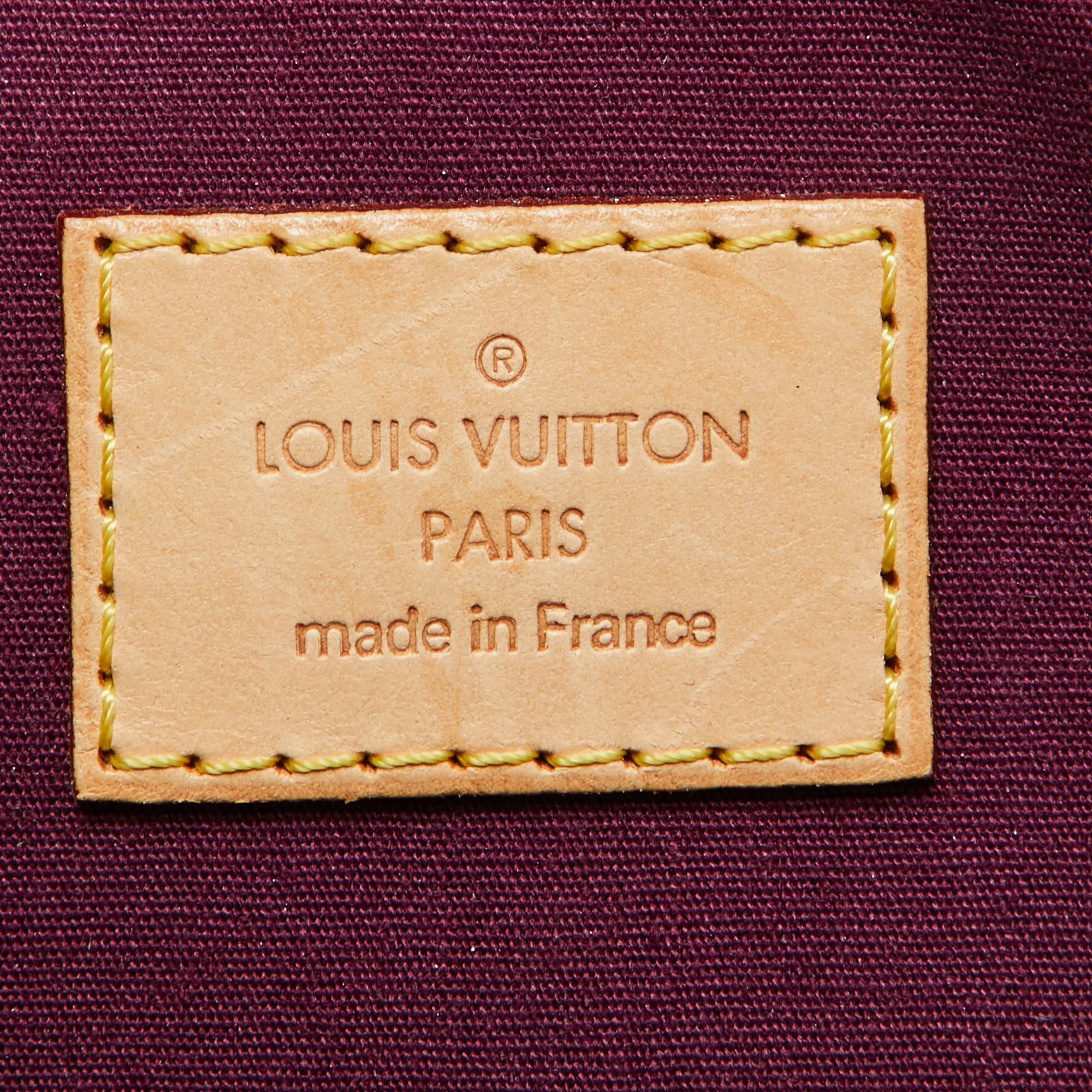 Louis Vuitton Violette Monogram Vernis Bellevue GM Bag