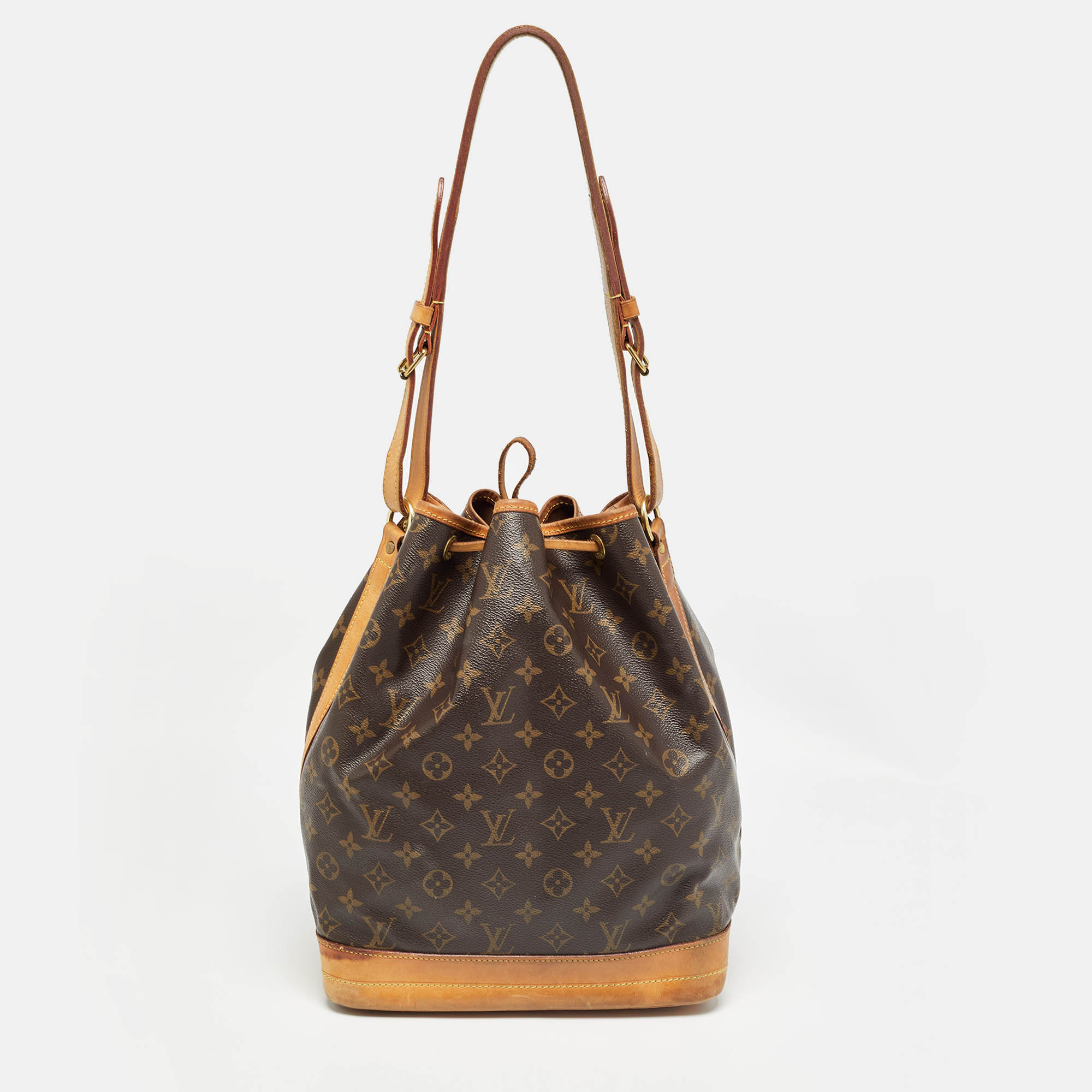 Louis Vuitton Monogram Canvas Large Noe Drawstring Bag