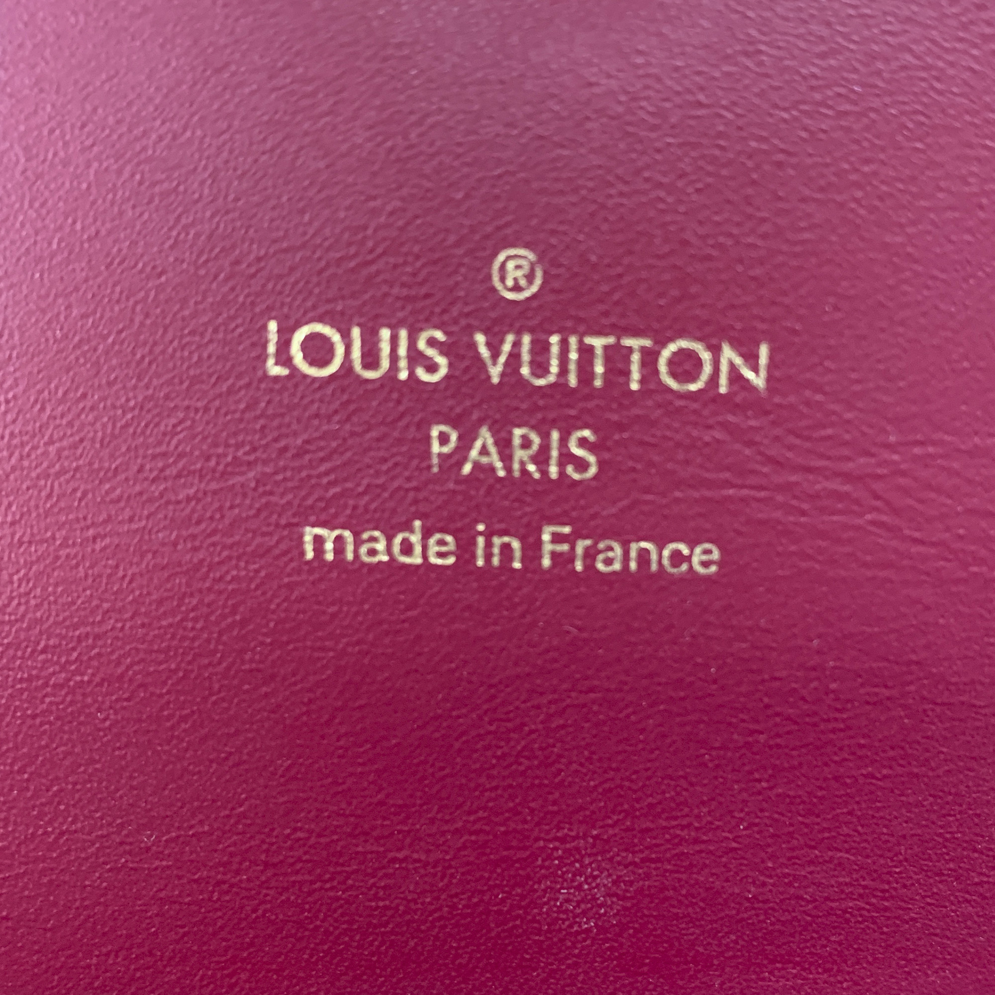 Louis Vuitton Monogram Flore Wallet On Chain