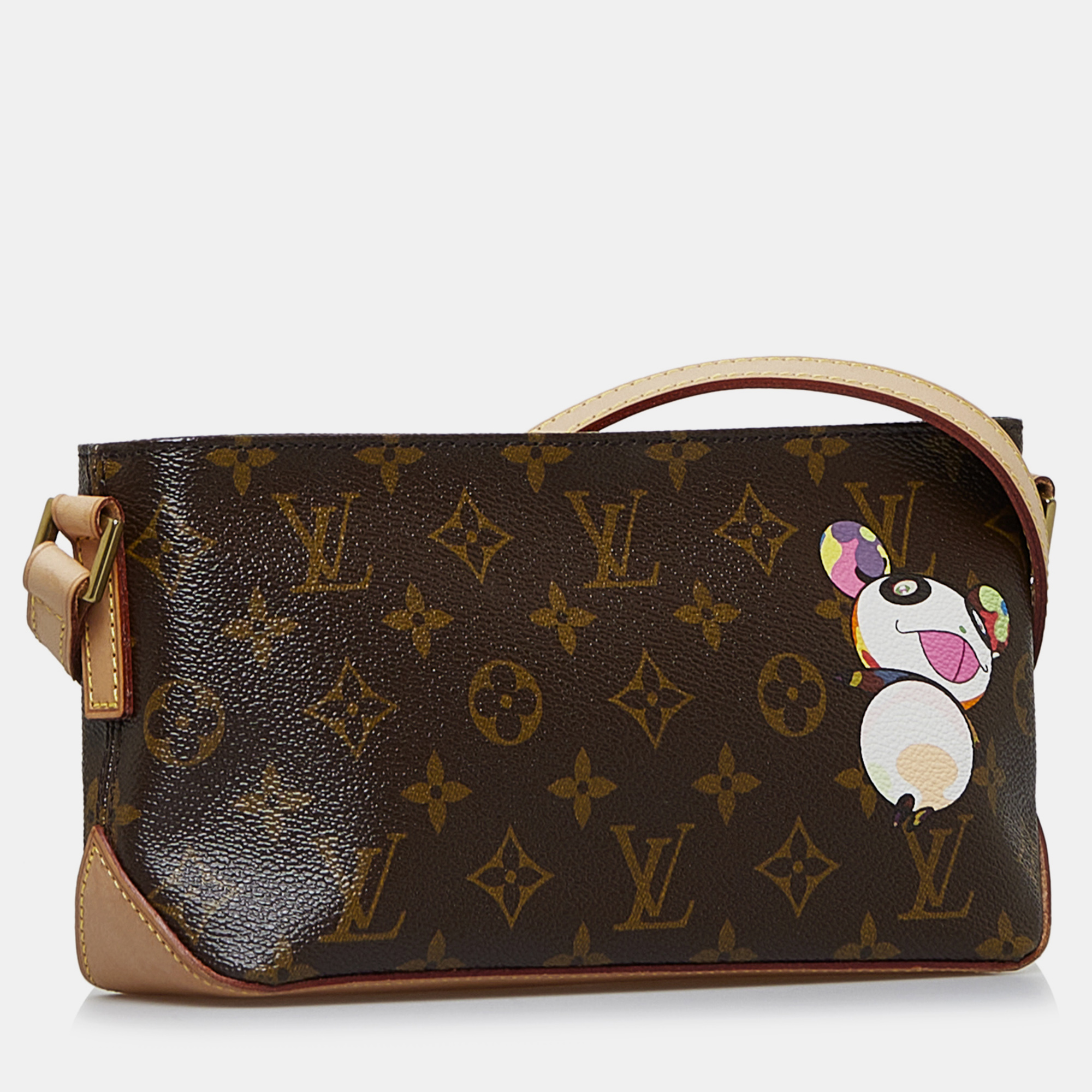 Louis Vuitton X Takashi Murakami Monogram Panda Trotteur