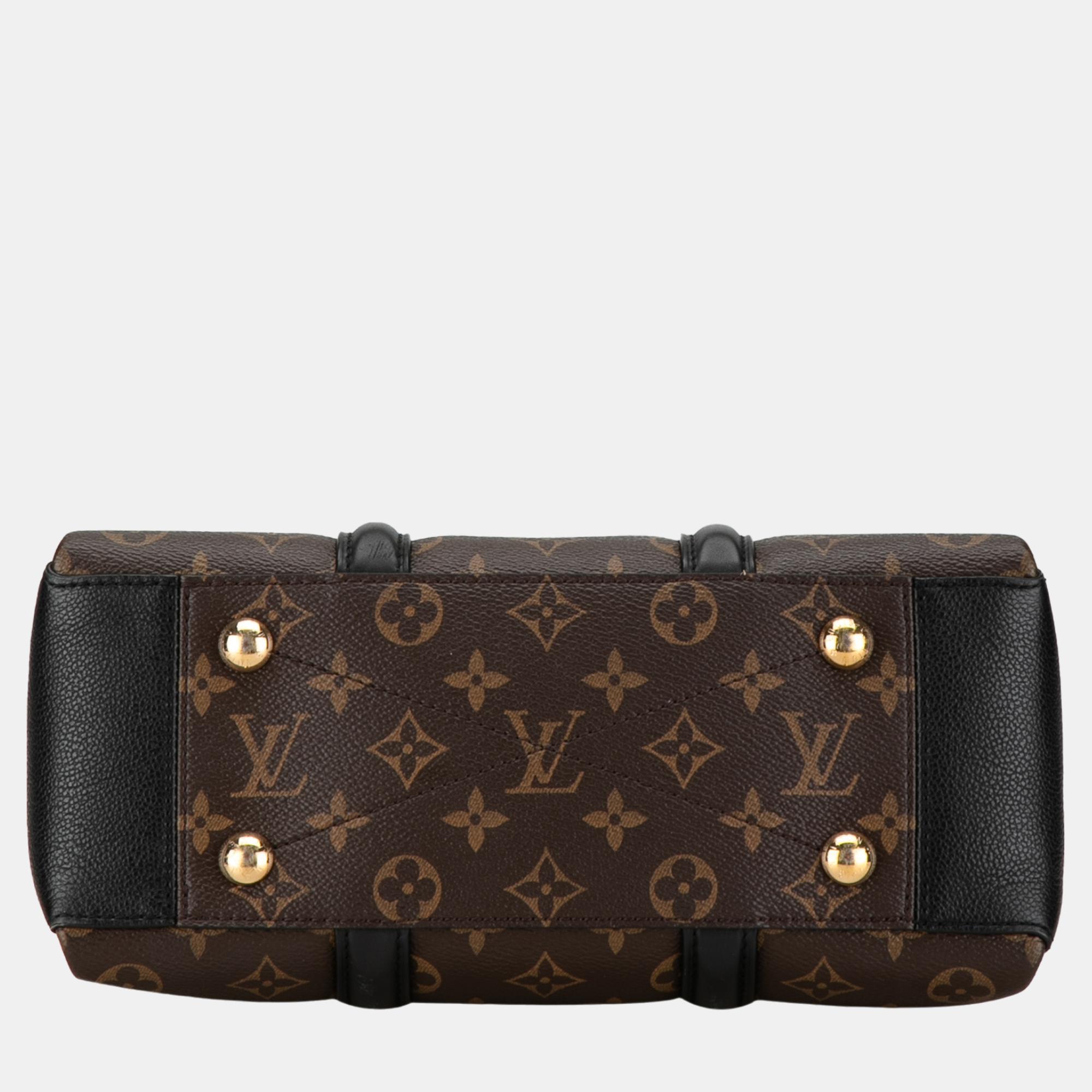 Louis Vuitton Brown Monogram Soufflot BB