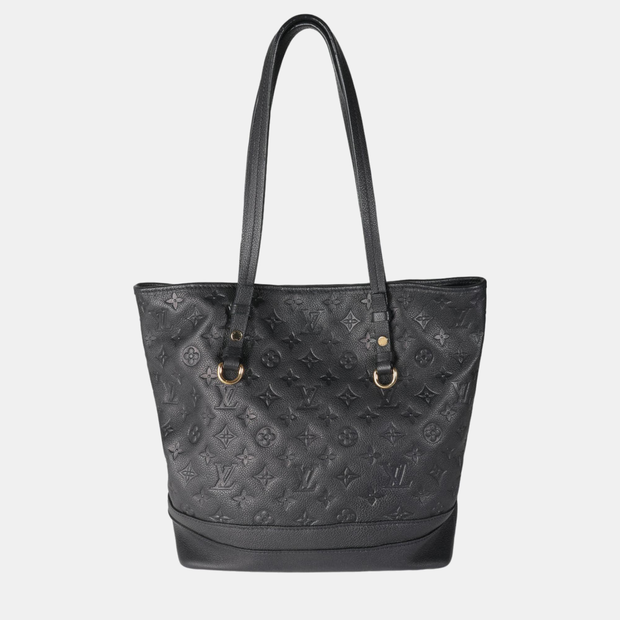 Louis Vuitton Bleu Monogram Empreinte Leather Citadine PM Tote Bag