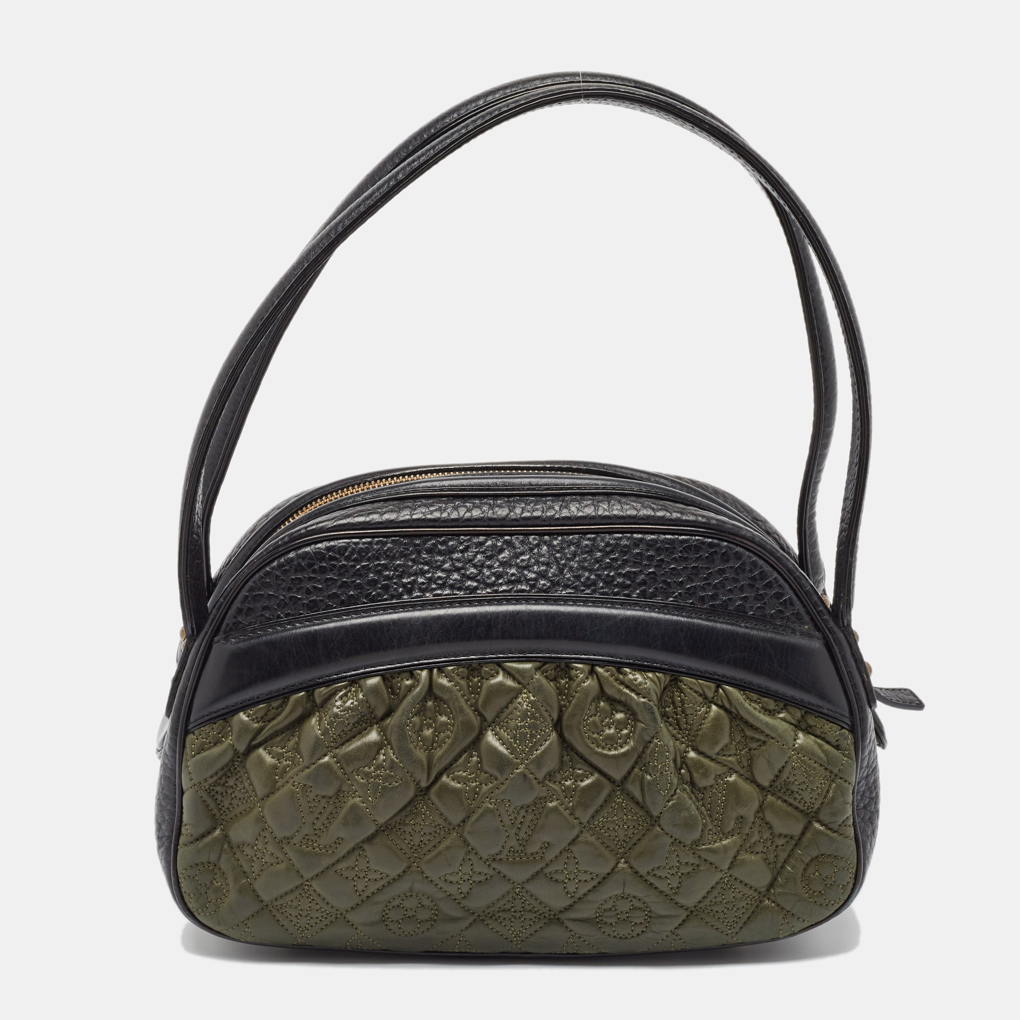 Louis Vuitton Olive Monogram Leather Mizi Vienna Bag