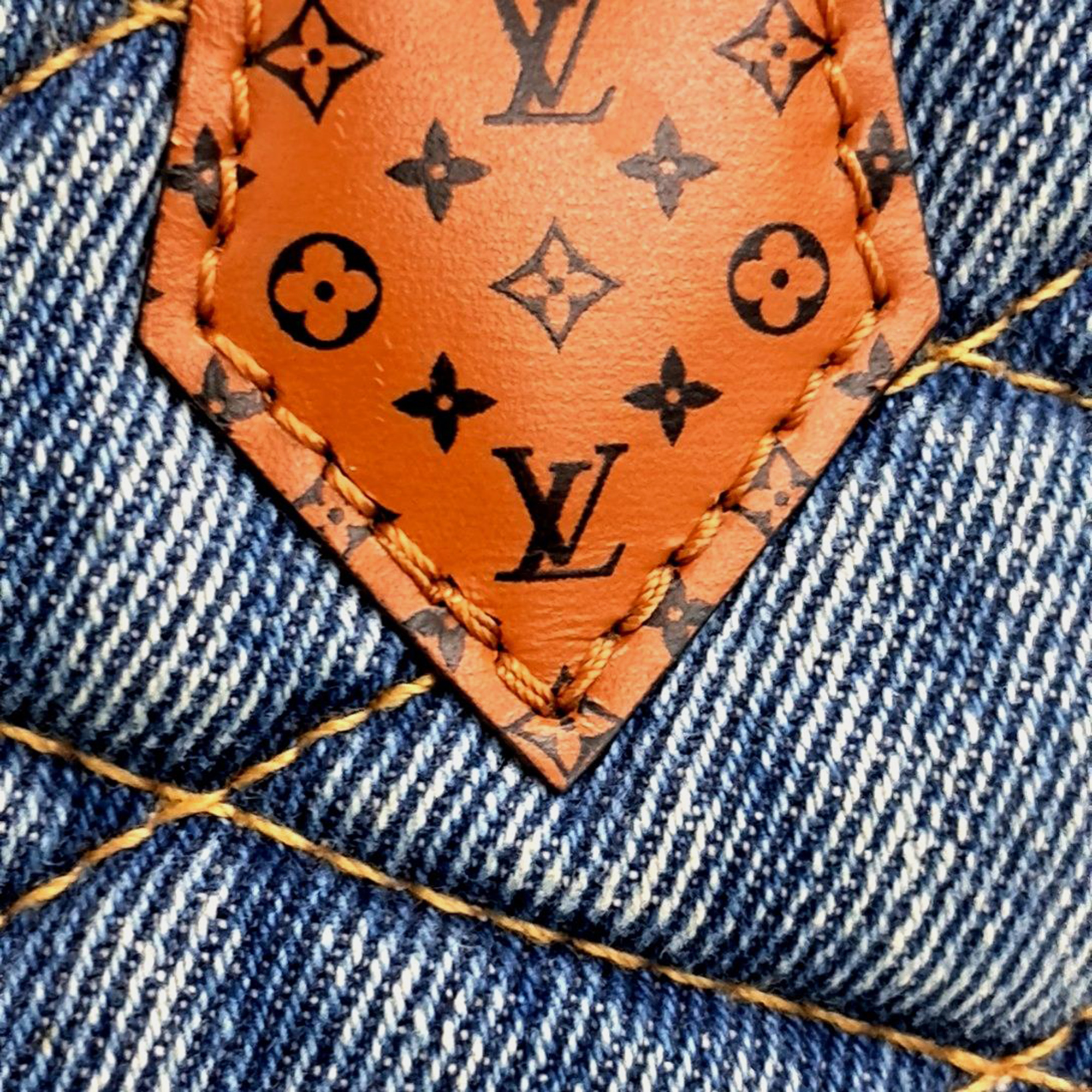 Louis Vuitton Denim Alma BB Bag