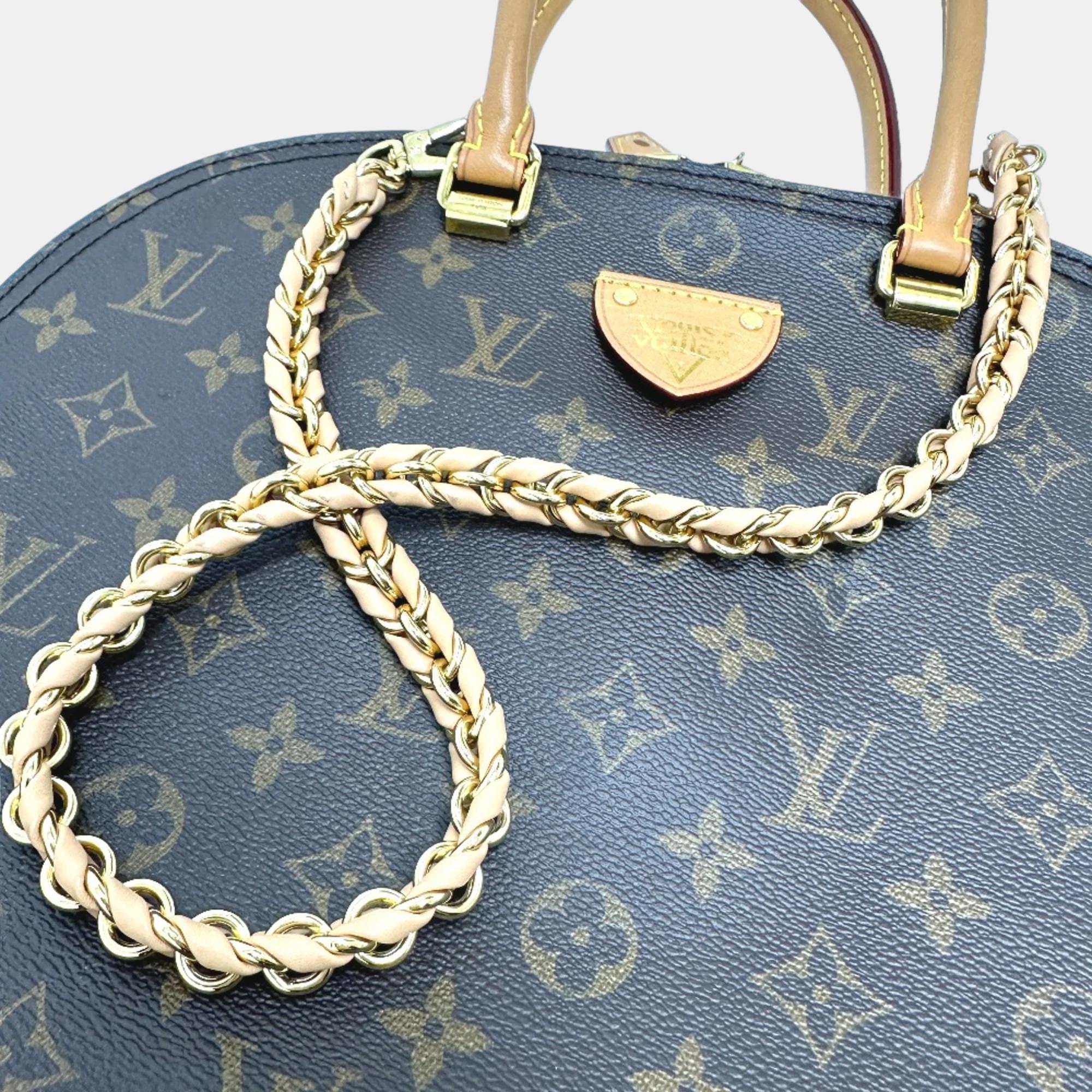 Louis Vuitton Brown Monogram Canvas Moon Alma Satchel