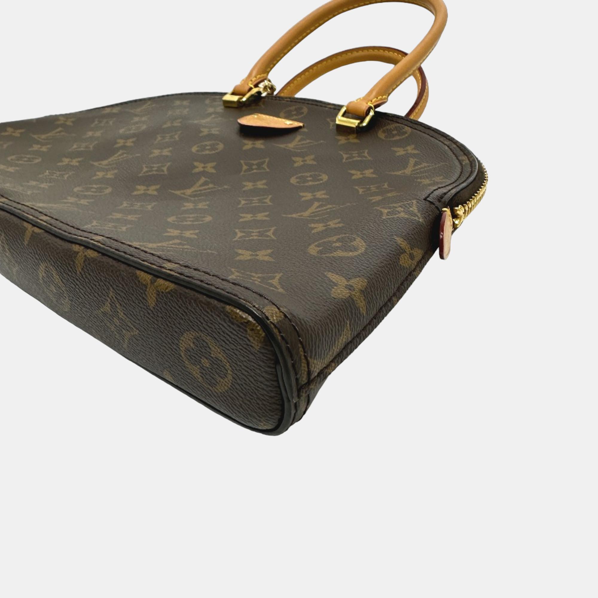 Louis Vuitton Brown Monogram Canvas Moon Alma Satchel