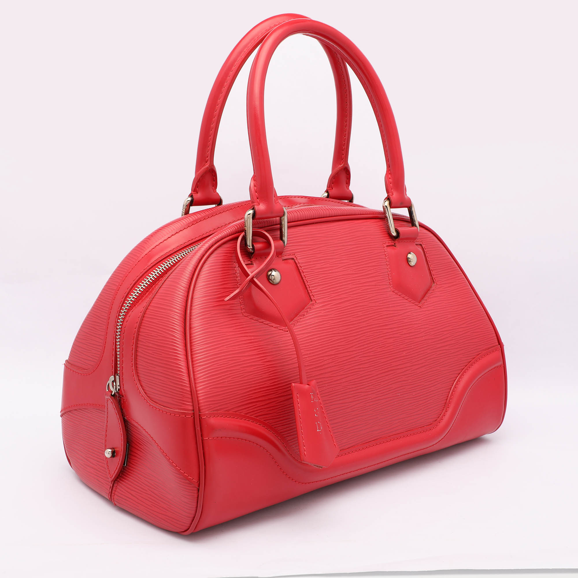 Louis Vuitton Rouge Epi Leather Montaigne PM Bag