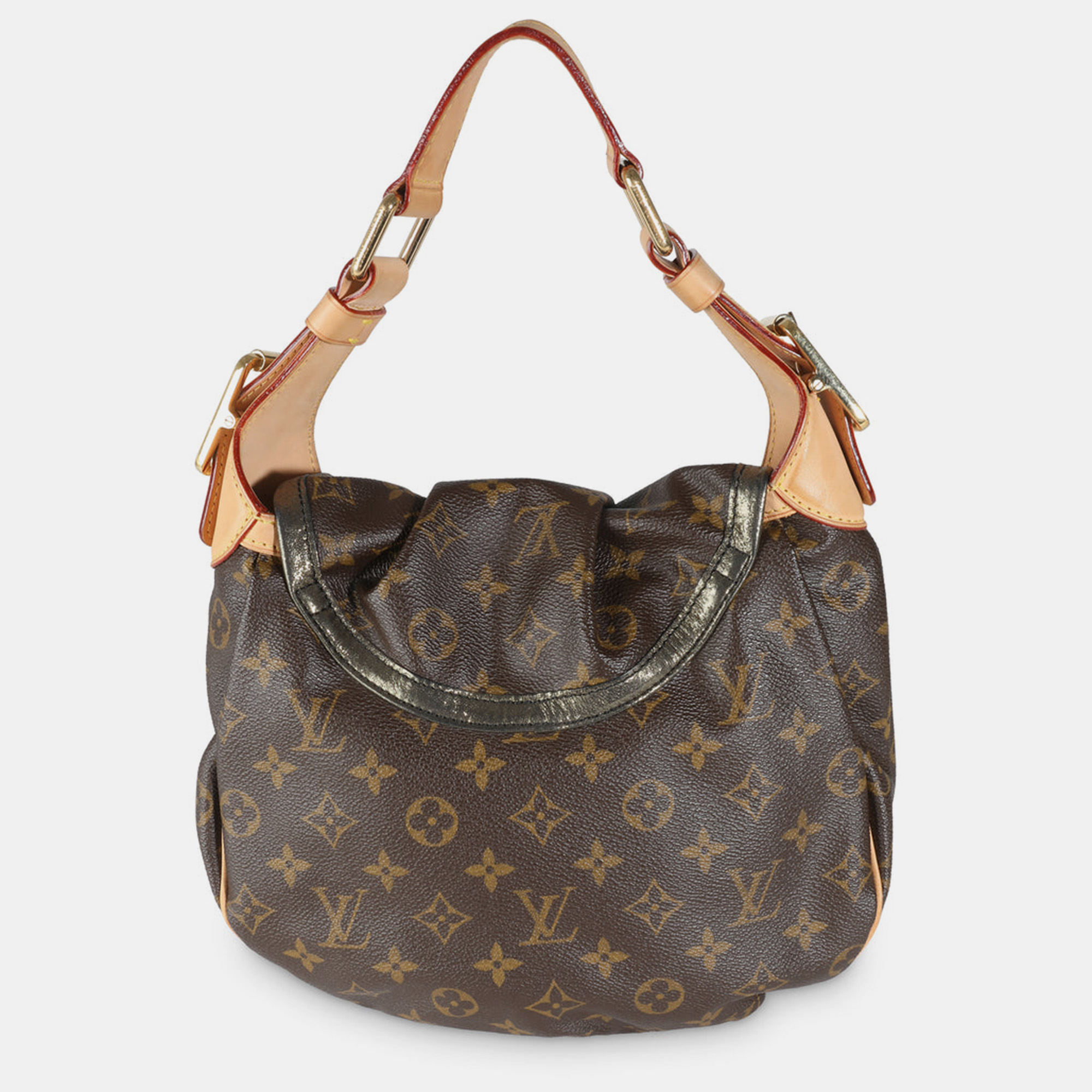 Louis Vuitton Brown Monogram Canvas Kalahari PM Hobo Bag