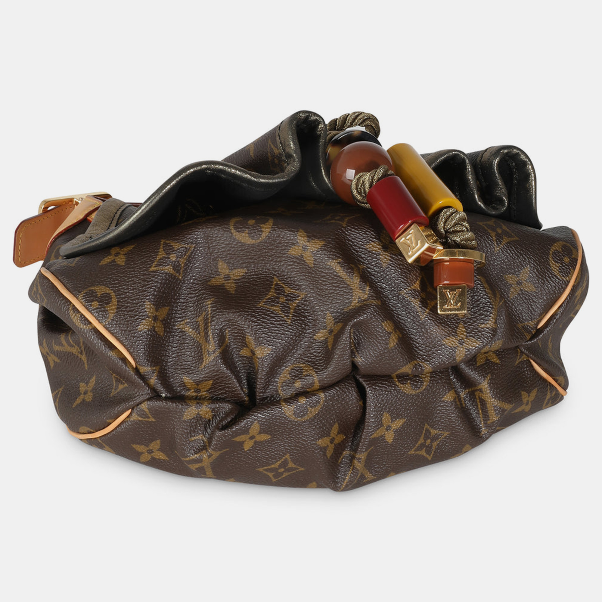 Louis Vuitton Brown Monogram Canvas Kalahari PM Hobo Bag