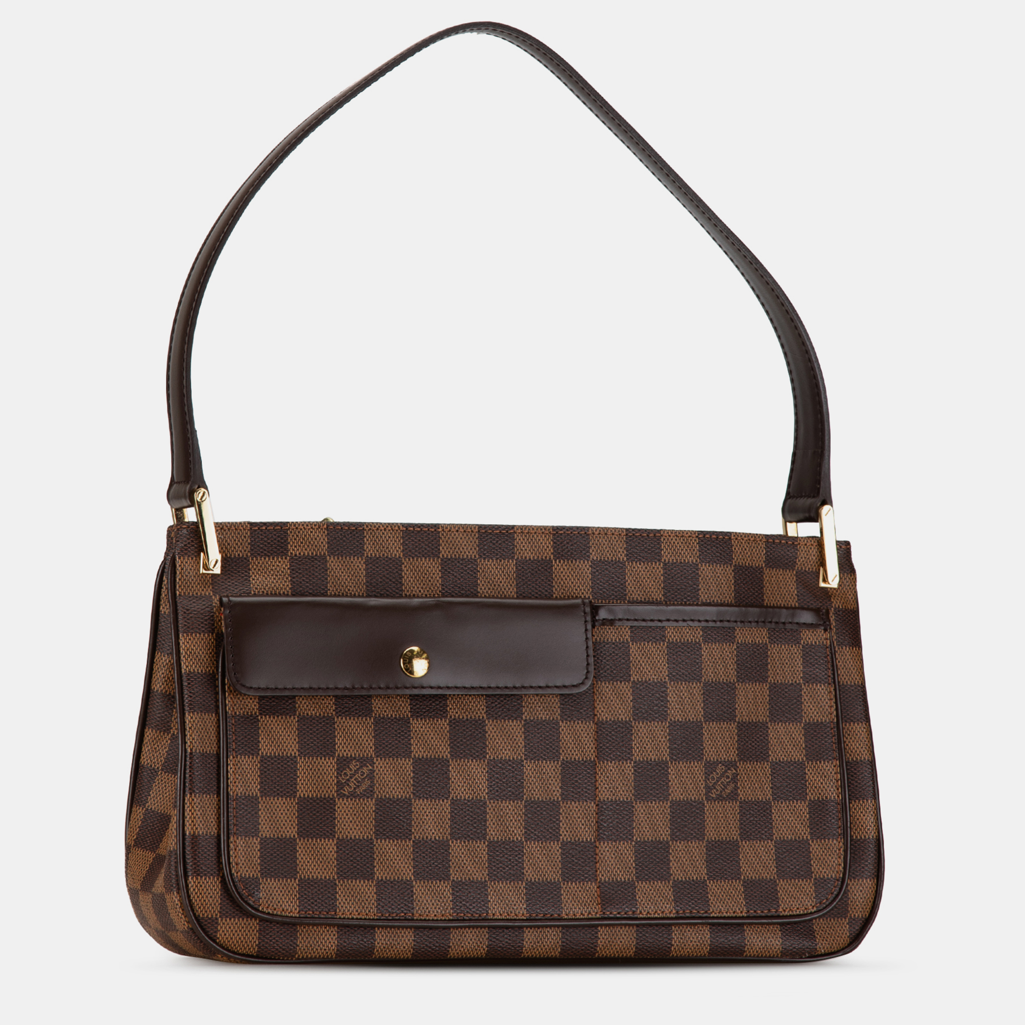 Louis Vuitton Brown Damier Ebene Canvas Aubagne Shoulder Bag