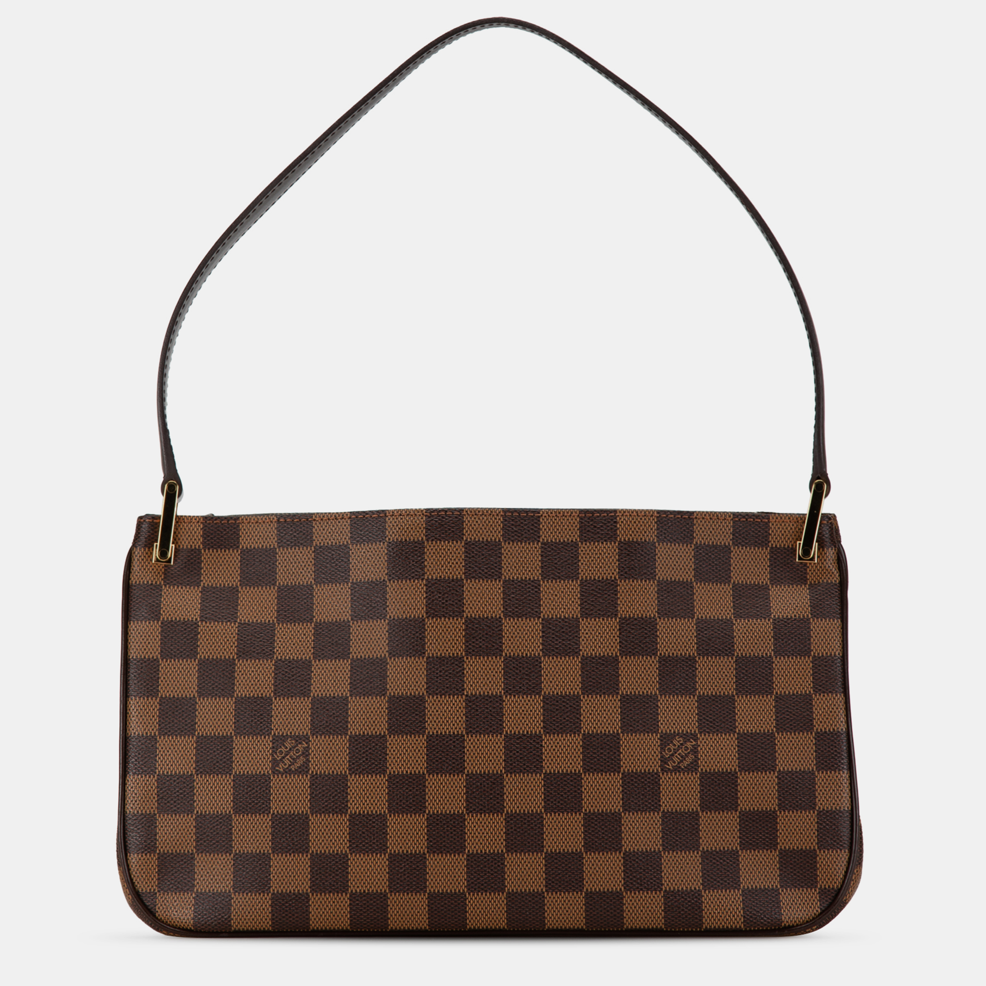 Louis Vuitton Brown Damier Ebene Canvas Aubagne Shoulder Bag