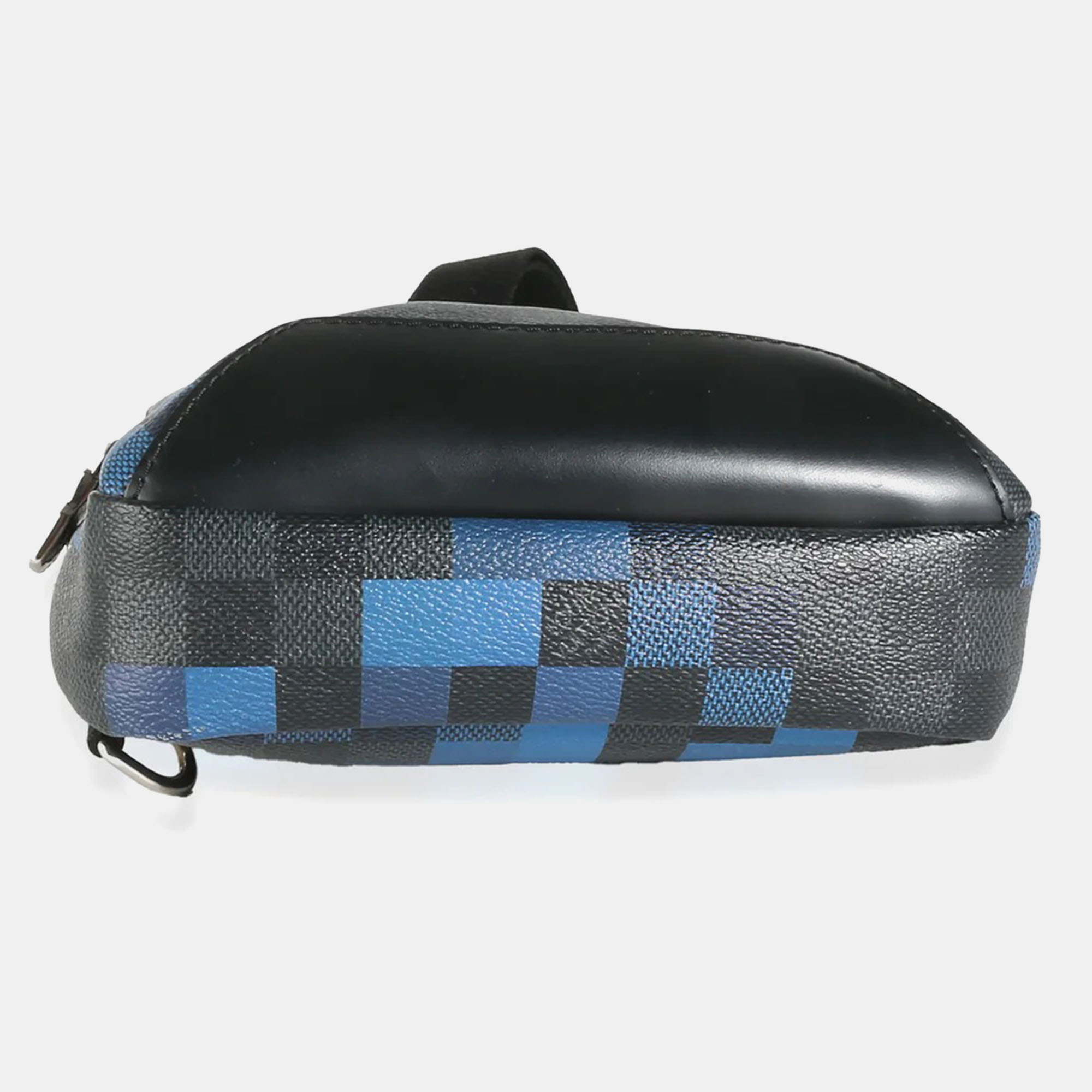 Louis Vuitton Blue/Black Limited Edition Damier Graphite Pixel Avenue Sling Bag