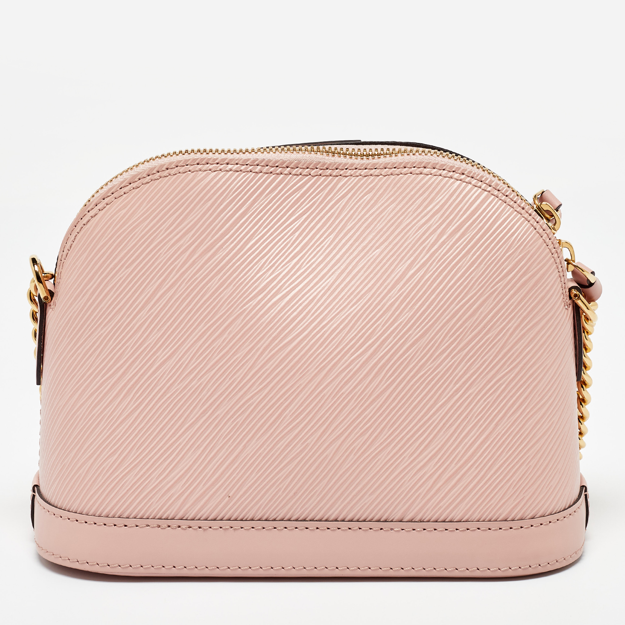 Louis Vuitton Rose Ballerine Epi Leather Mini Alma Bag