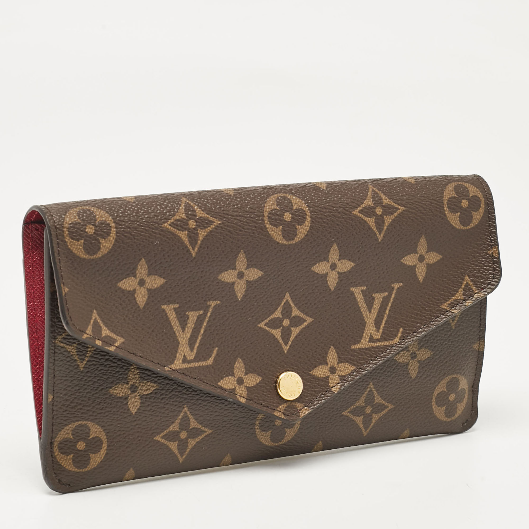 Louis Vuitton Fuchsia Monogram Canvas Jeanne Wallet