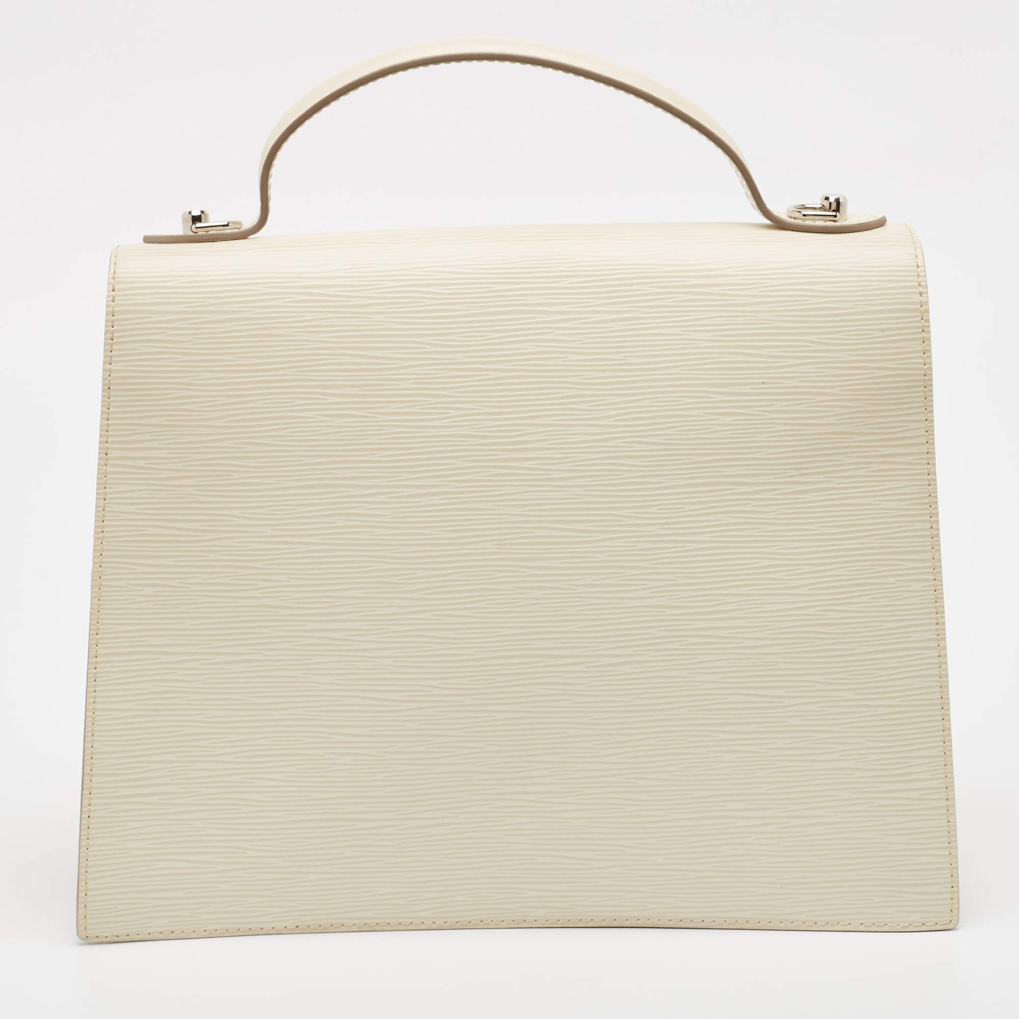 Louis Vuitton Ivory Epi Leather Sevigne GM Bag