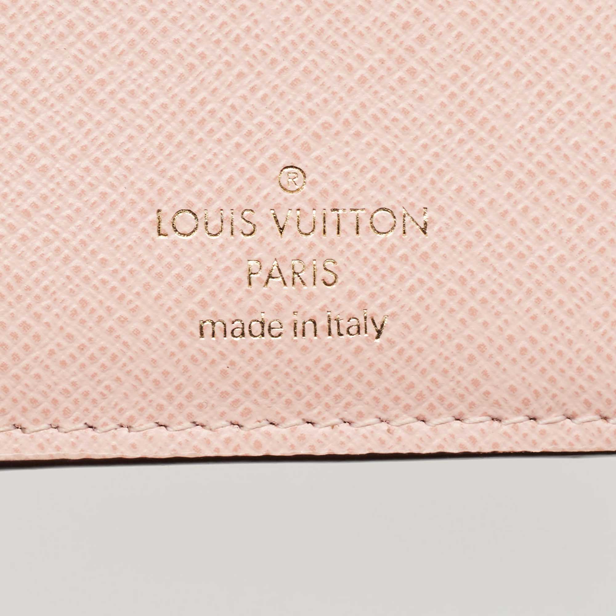 Louis Vuitton Damier Ebene Canvas Victorine Wallet