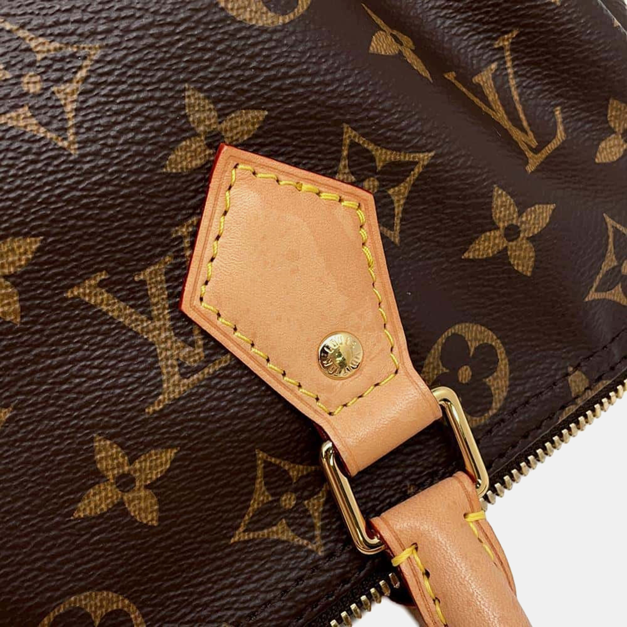 Louis Vuitton Brown Monogram Speedy Bandouliere 30 Satchel Bag