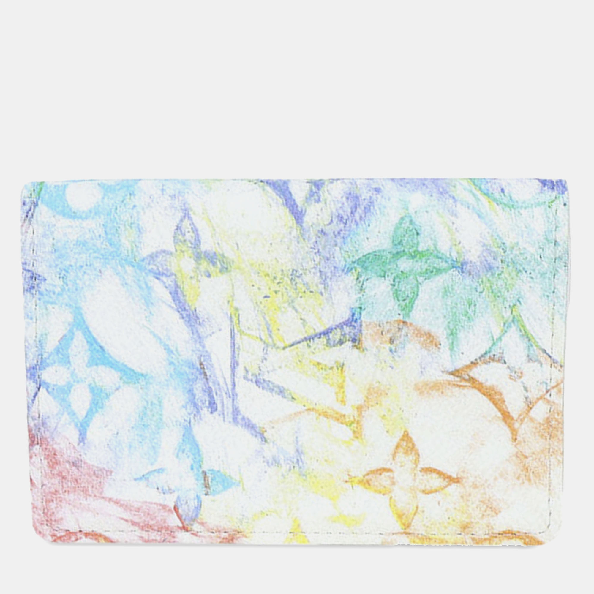 Louis Vuitton Multicolour Leather Monogram Watercolor Card Holder