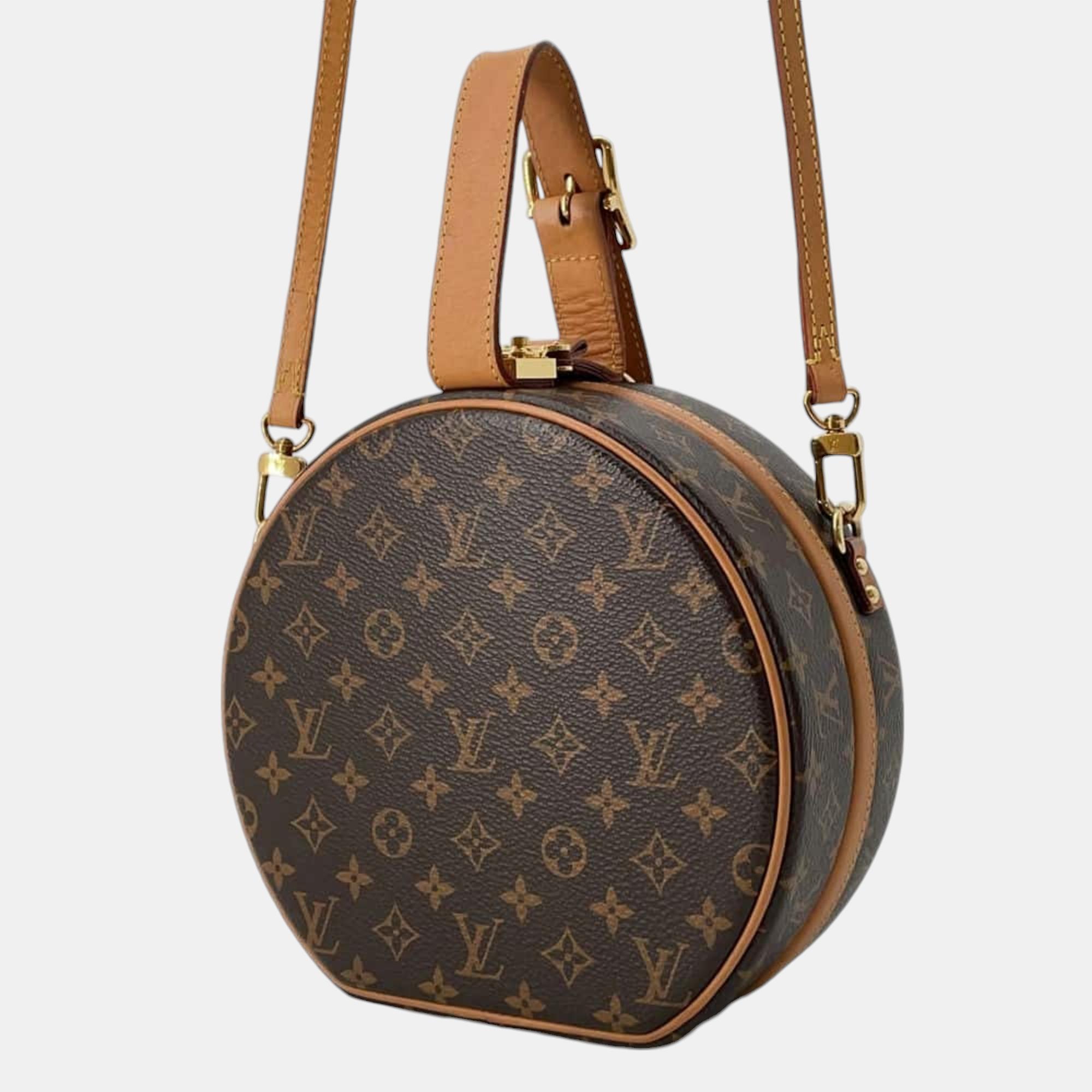 Louis Vuitton Handbag Monogram Petite Boite Chapeau Bag