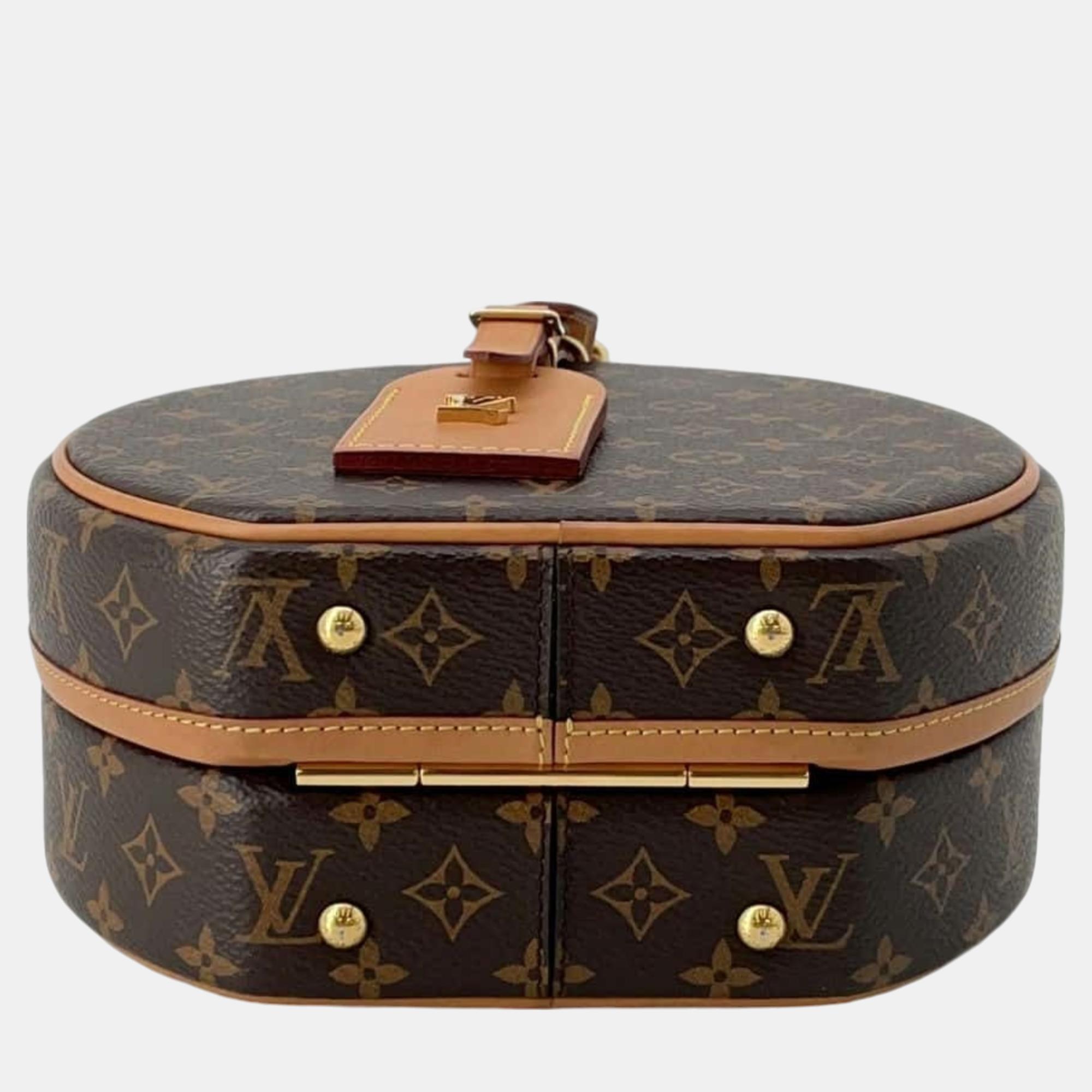 Louis Vuitton Handbag Monogram Petite Boite Chapeau Bag