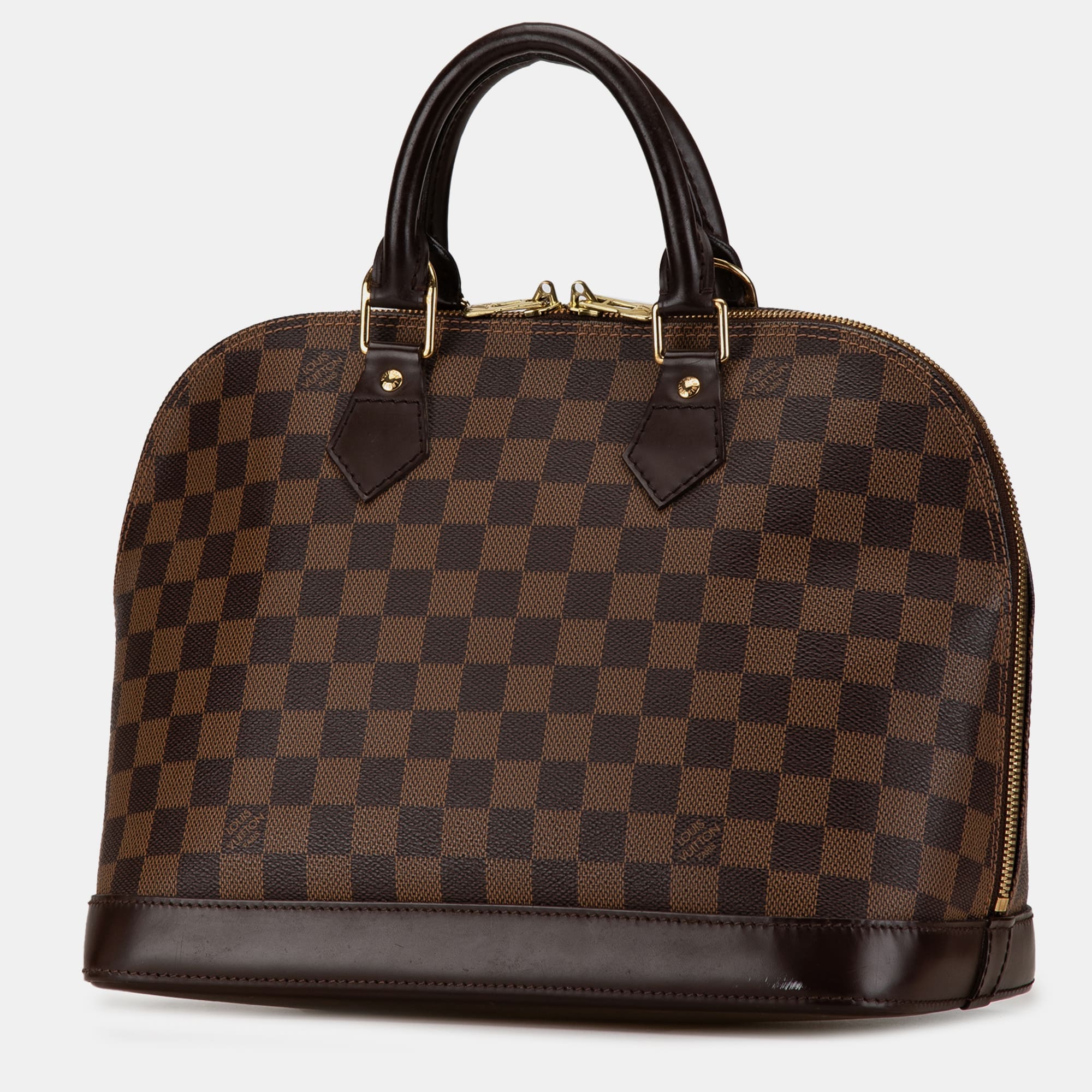 Louis Vuitton Brown Damier Ebene Alma PM Bag