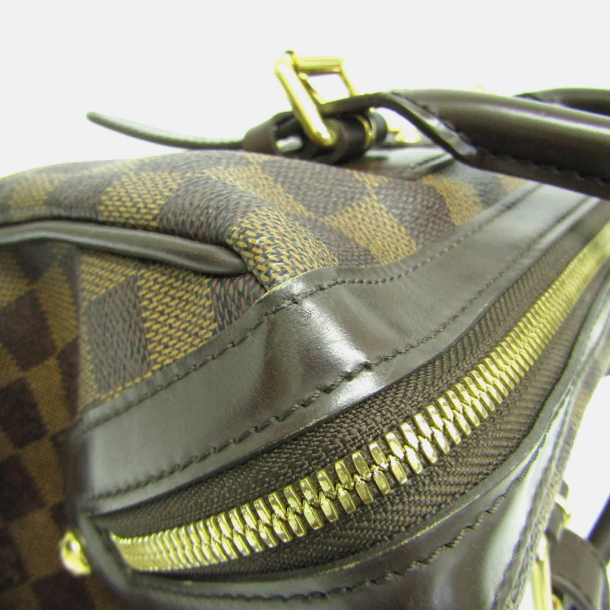 Louis Vuitton Brown Damier Ebene Canvas Berkeley Satchel