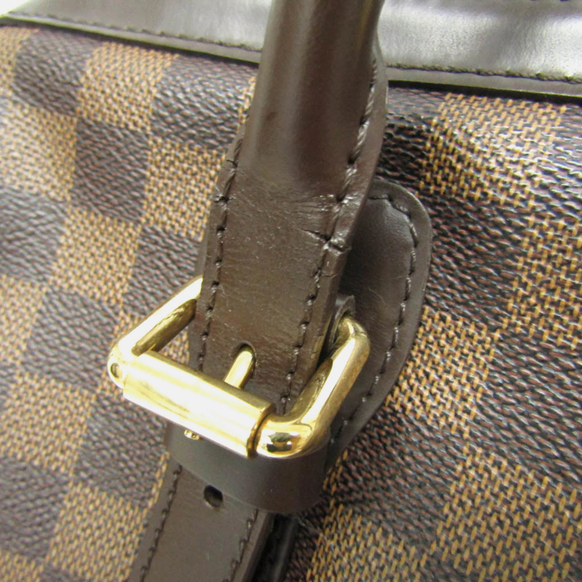 Louis Vuitton Brown Damier Ebene Canvas Berkeley Satchel