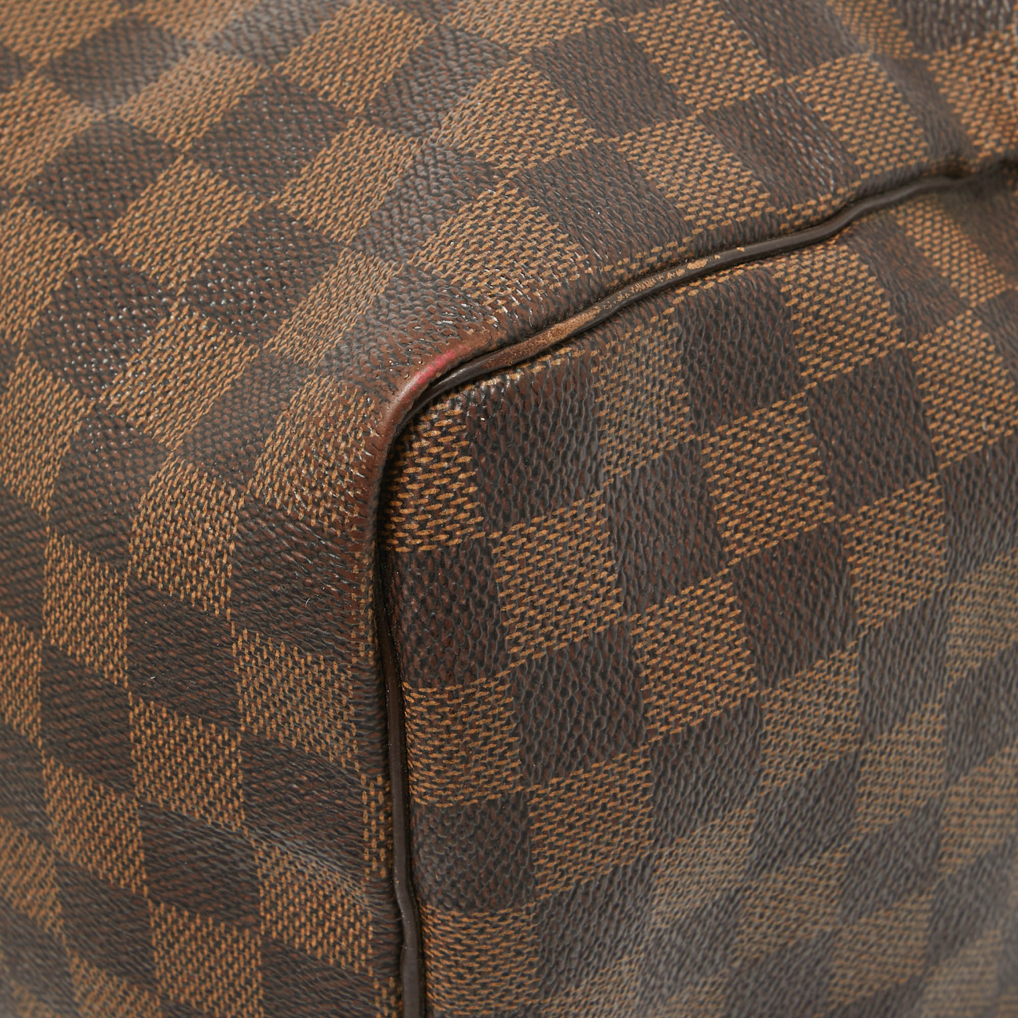 Louis Vuitton Damier Ebene Canvas Speedy 35 Bag