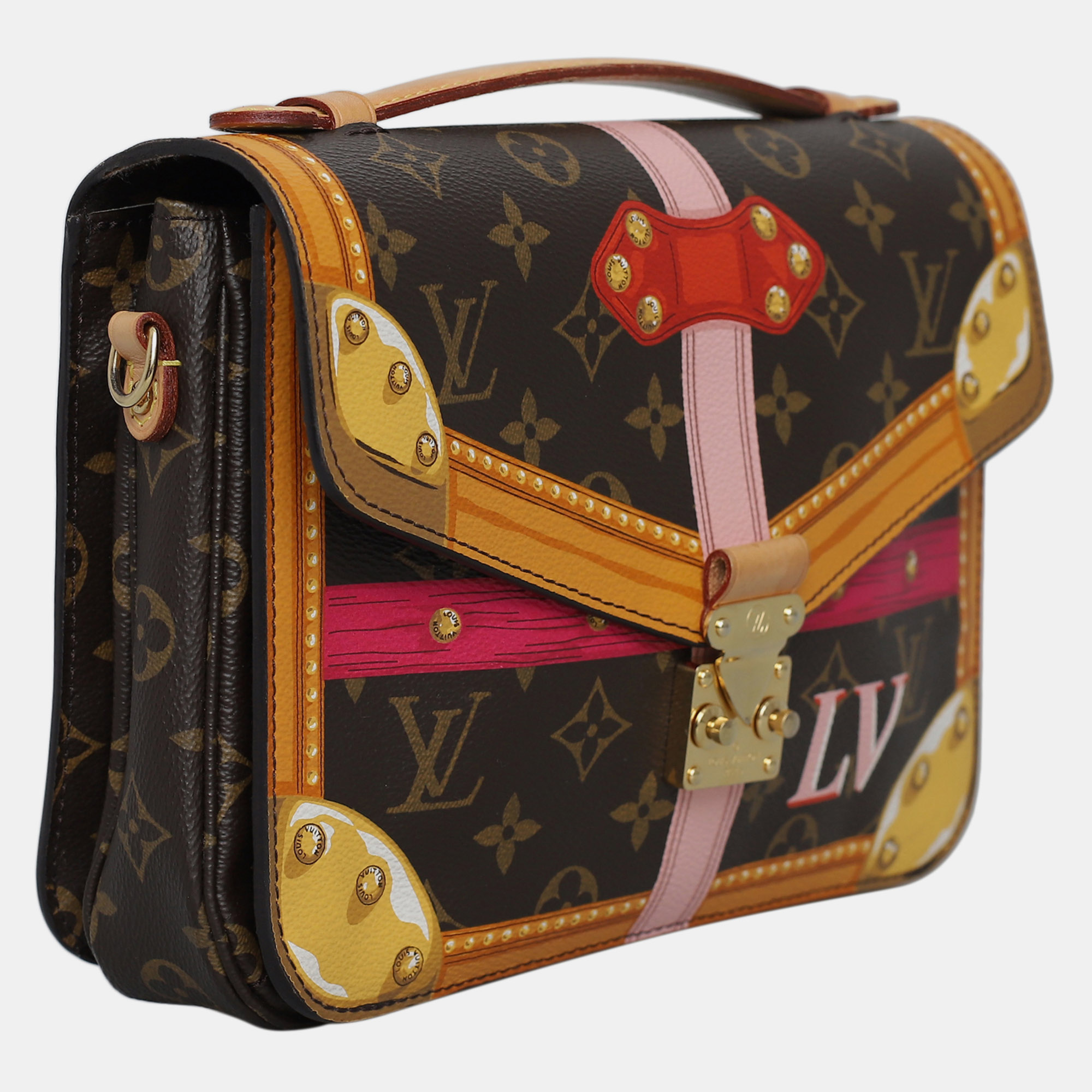 Louis Vuitton Multicolor Monogram Summer Trunk Metis MM Bag