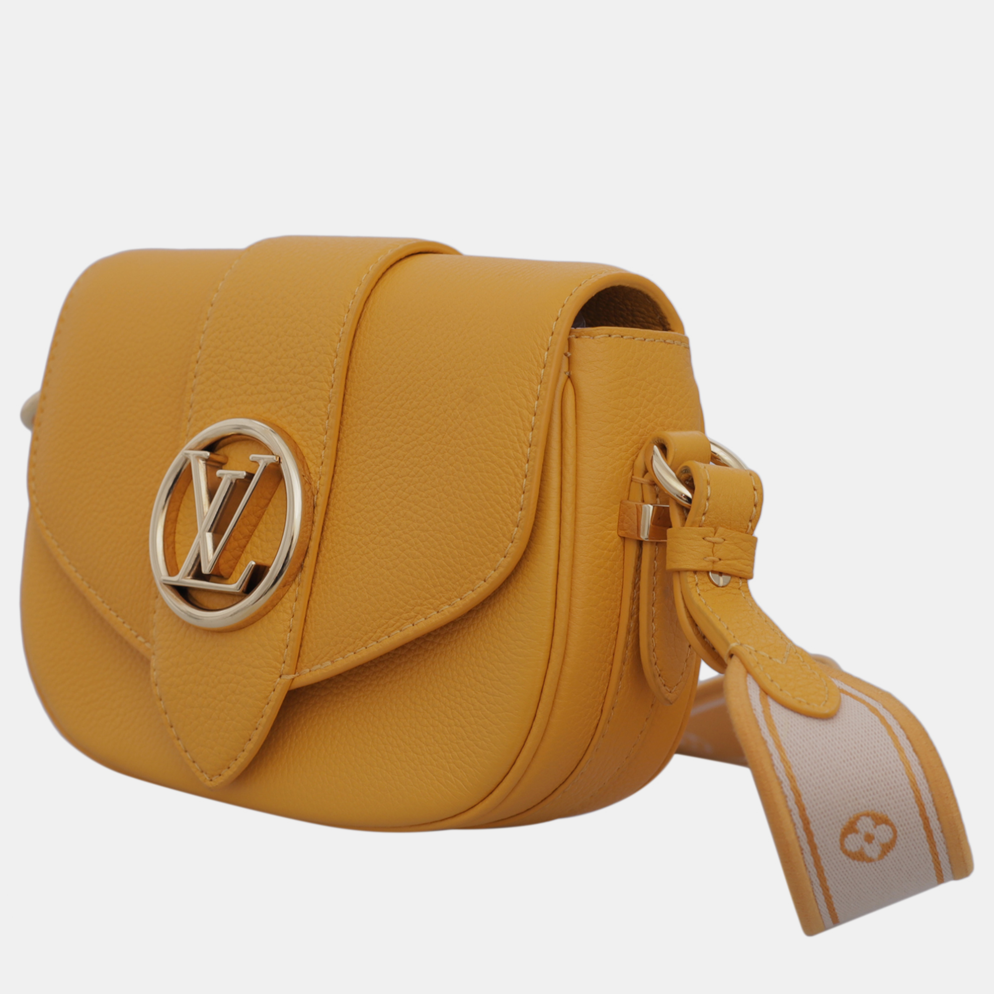 Louis Vuitton Light Orange Pont 9 Soft PM Bag