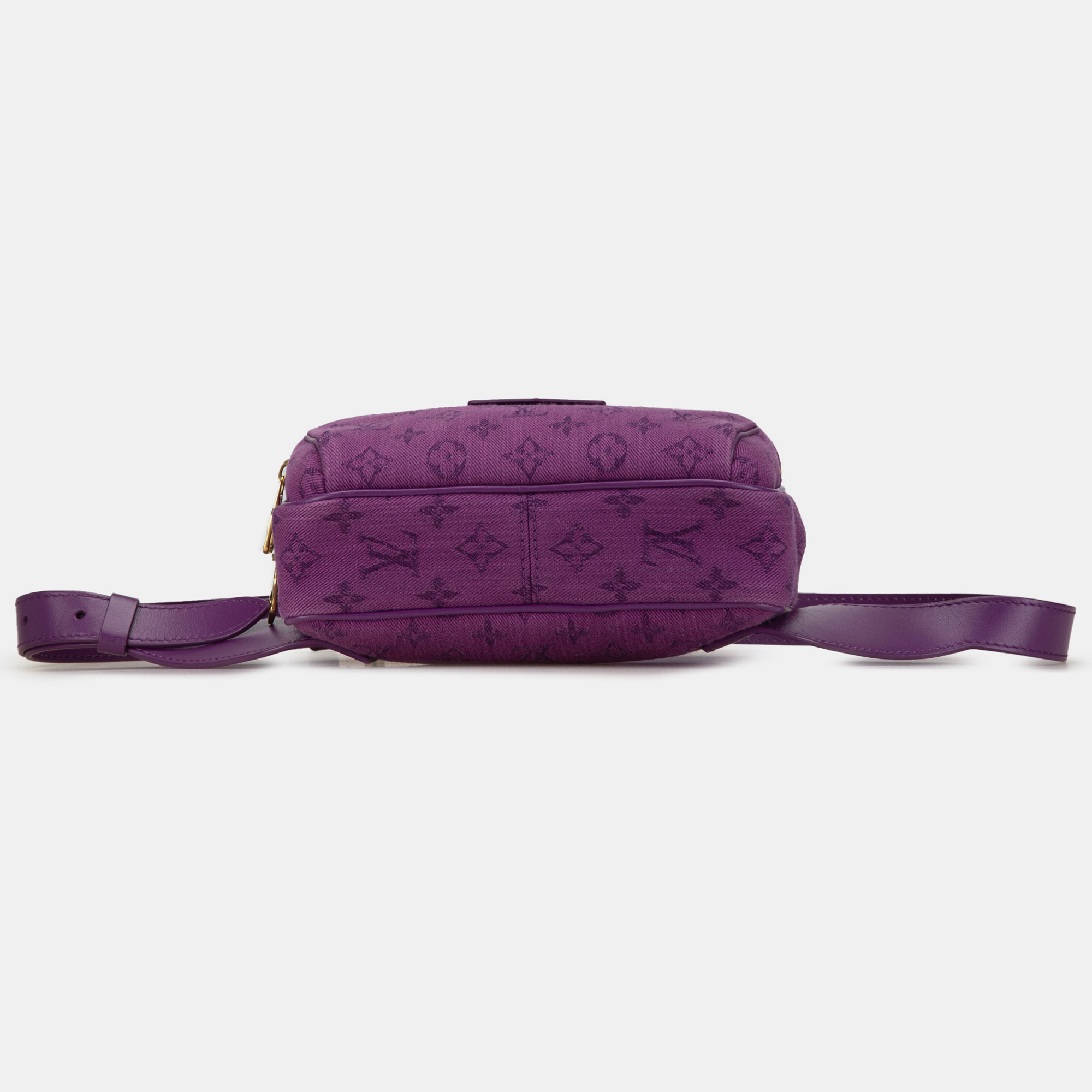 Louis Vuitton Purple Monogram Denim Outdoor Bumbag