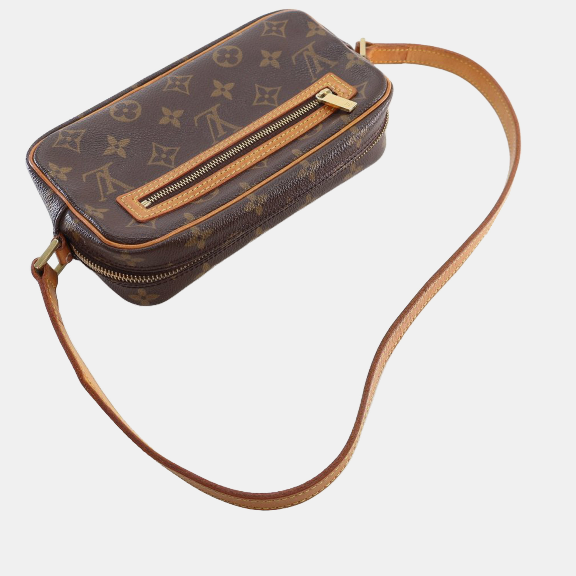 Louis Vuitton Brown Monogram Canvas Pochette Cite Bag