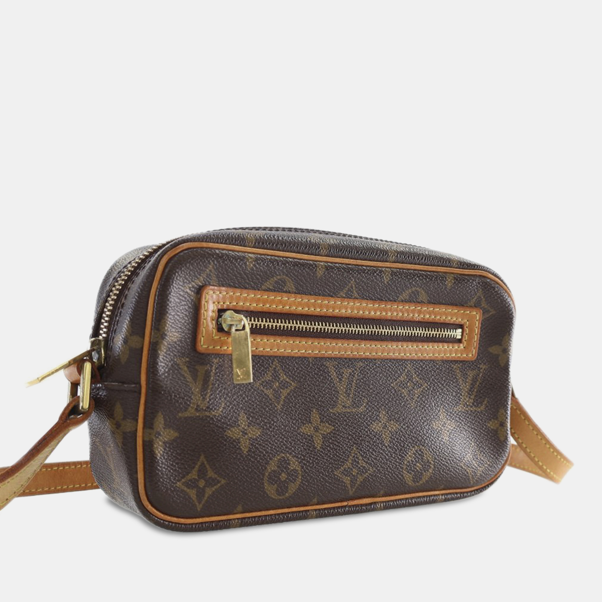 Louis Vuitton Brown Monogram Canvas Pochette Cite Bag