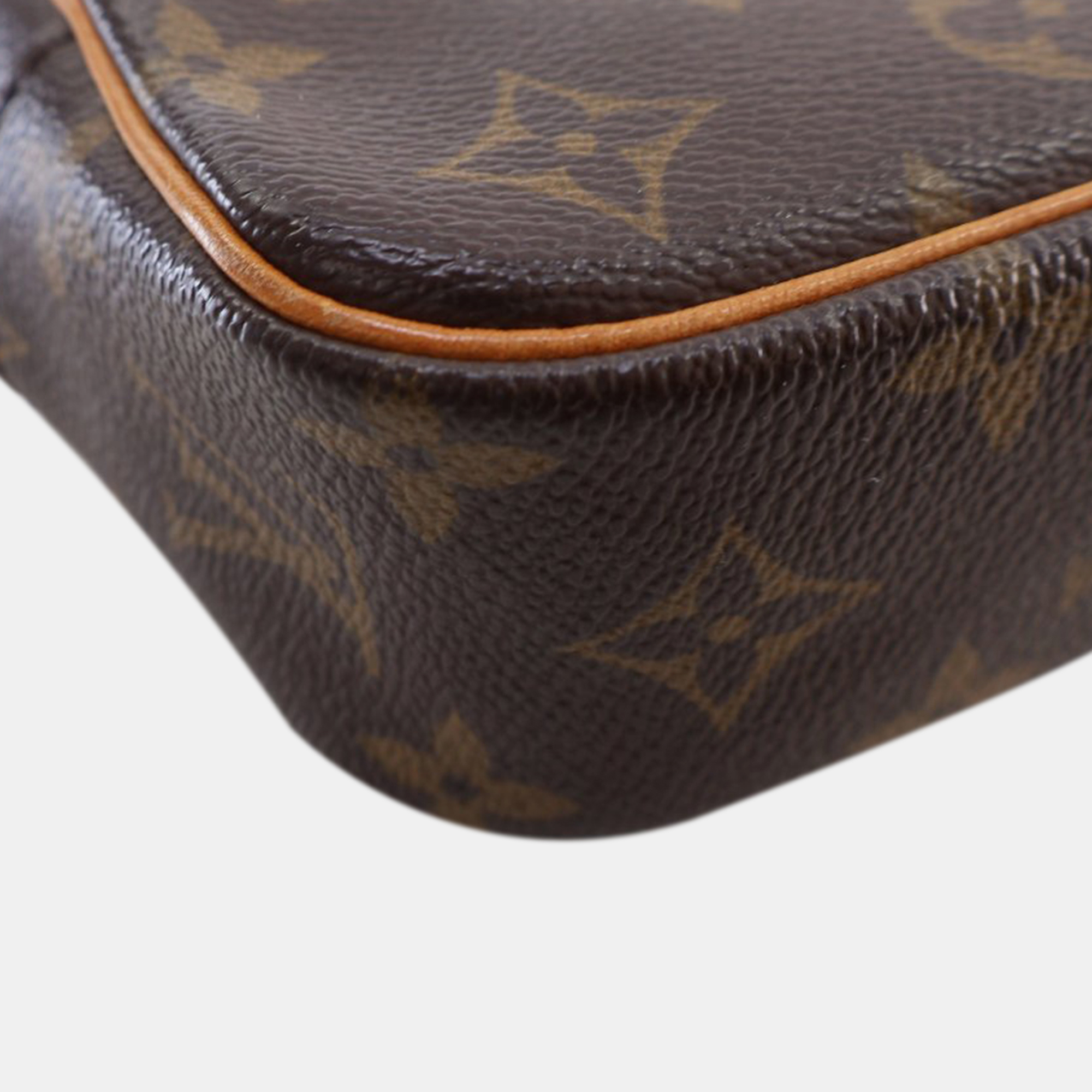 Louis Vuitton Brown Monogram Canvas Pochette Cite Bag