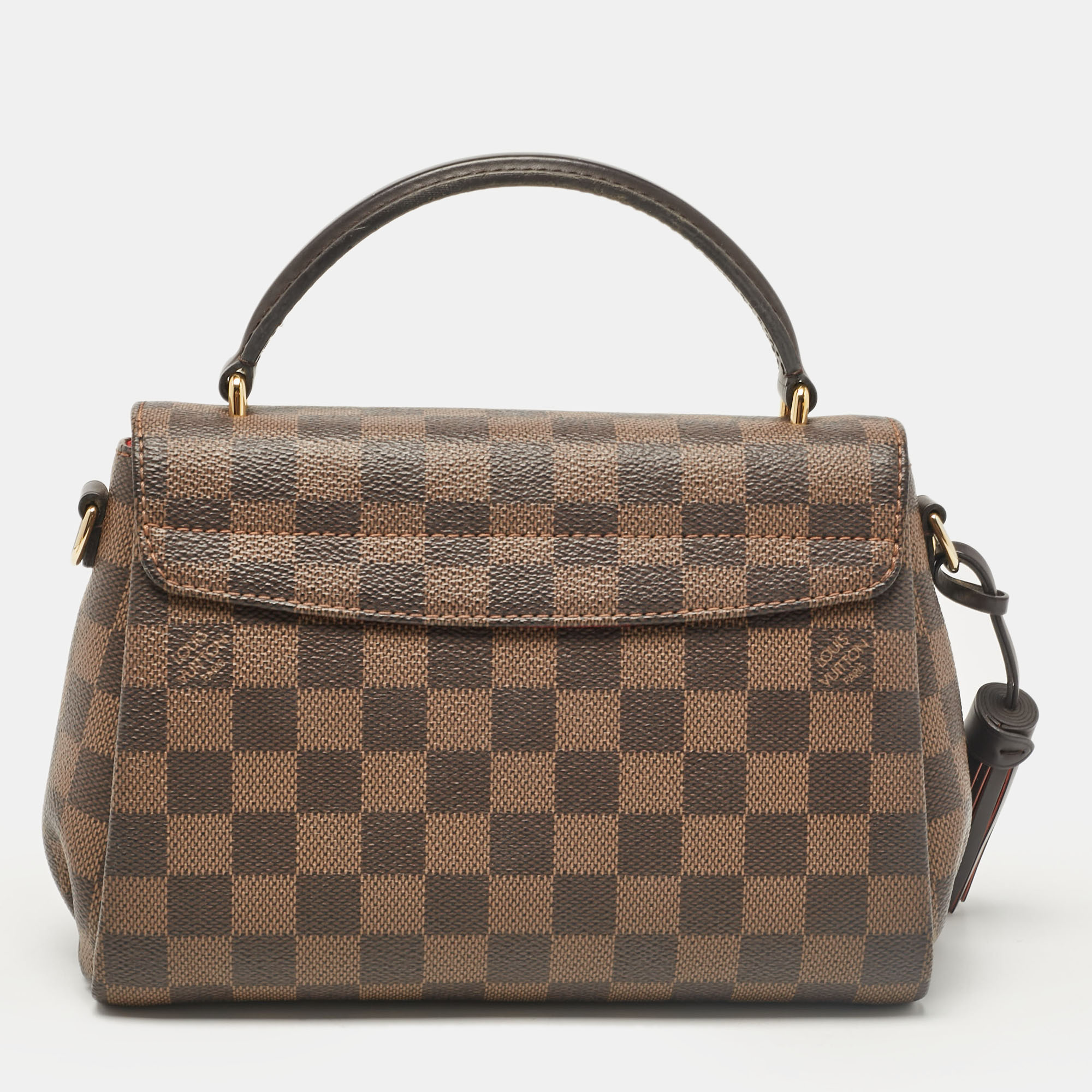 Louis Vuitton Damier Ebene Canvas Croisette Bag